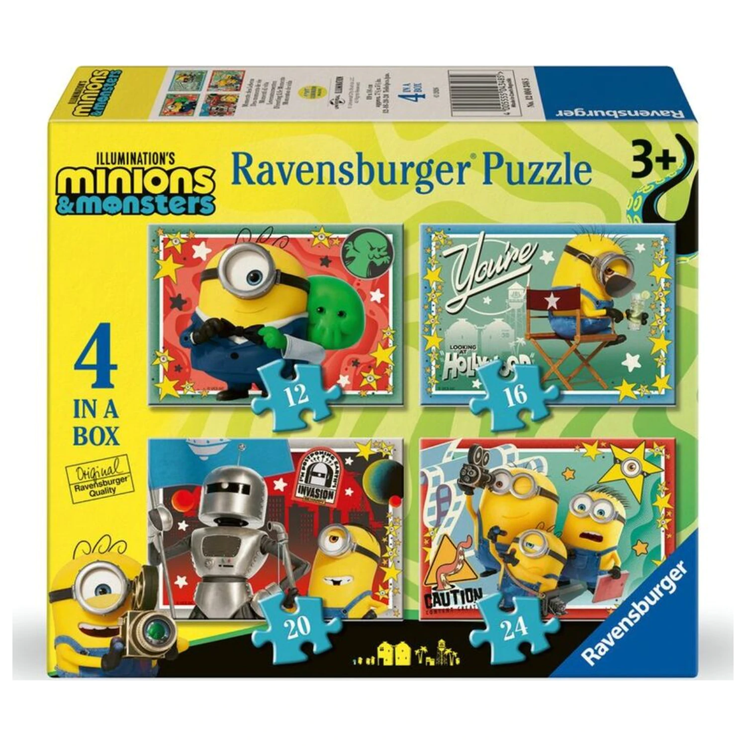 Minions 3 set slagalica od 12-16-20-24 komada fotografija proizvoda