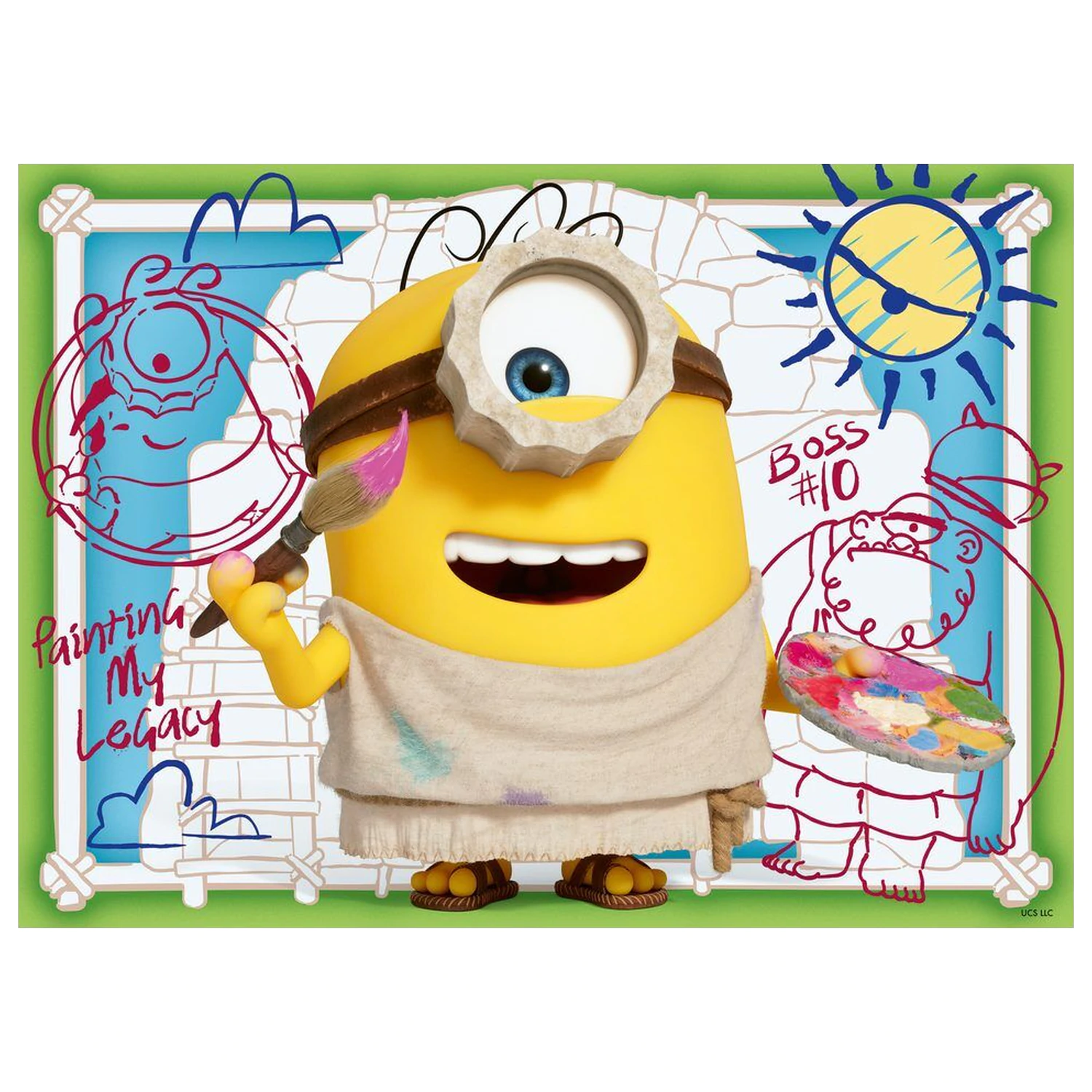 Minions 3 puzzle 4x100 komada fotografija proizvoda