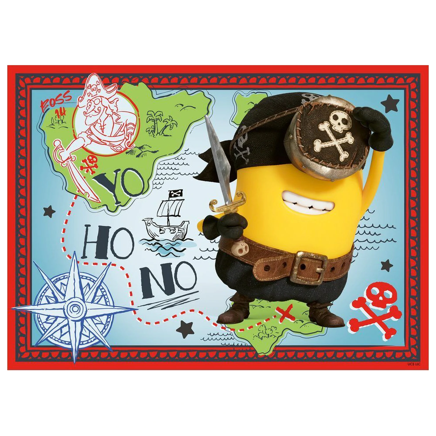 Minions 3 puzzle 4x100 komada fotografija proizvoda