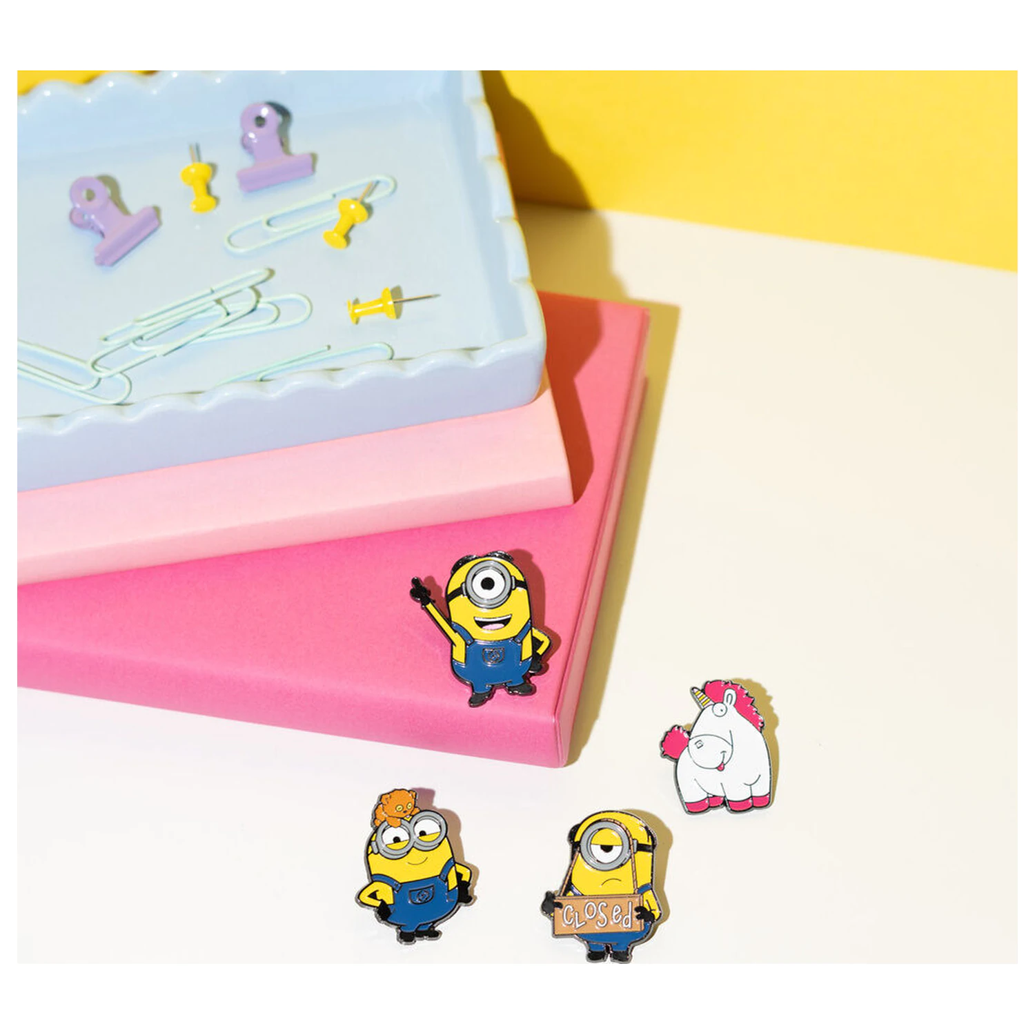 Minions set od 4 značke fotografija proizvoda