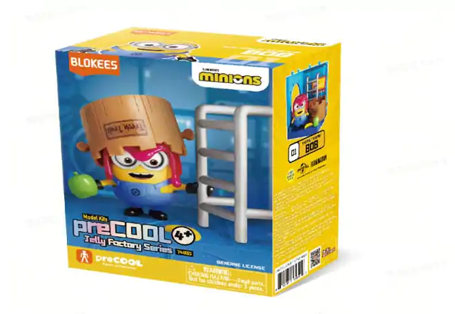 Minions Blokees PreCool Jelly Factory Series 1 Plastični Model Kit 01 Bob the Fruit Keeper fotografija proizvoda