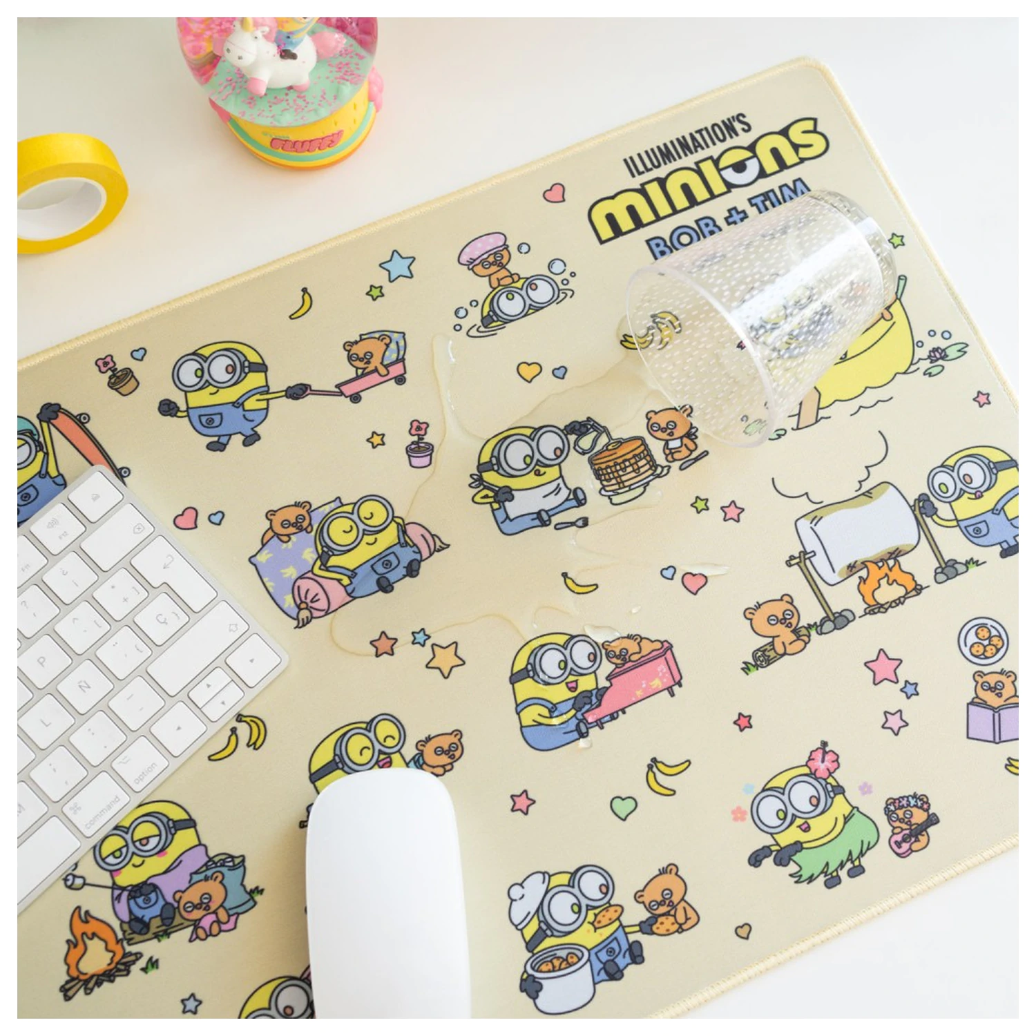 Minions podloga za gaming stol fotografija proizvoda