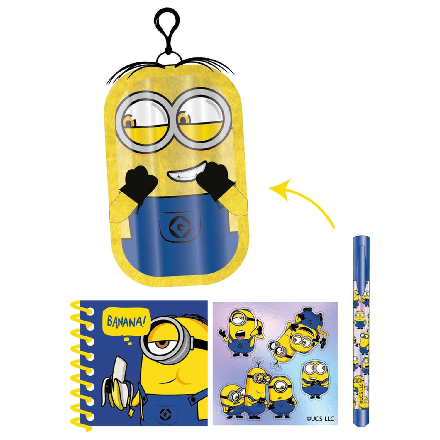 Minions set dopisnog pribora fotografija proizvoda
