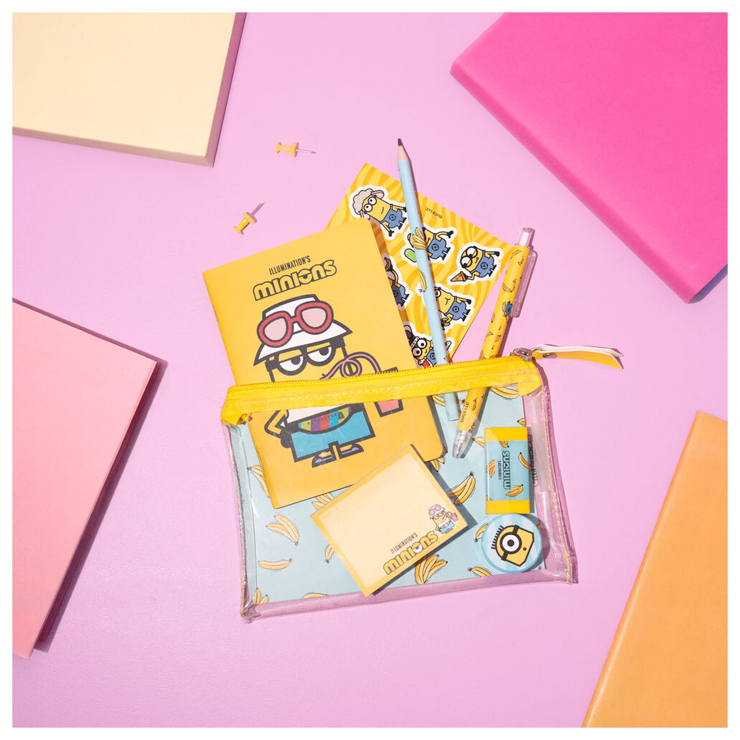 Minions set pribora za pisanje fotografija proizvoda