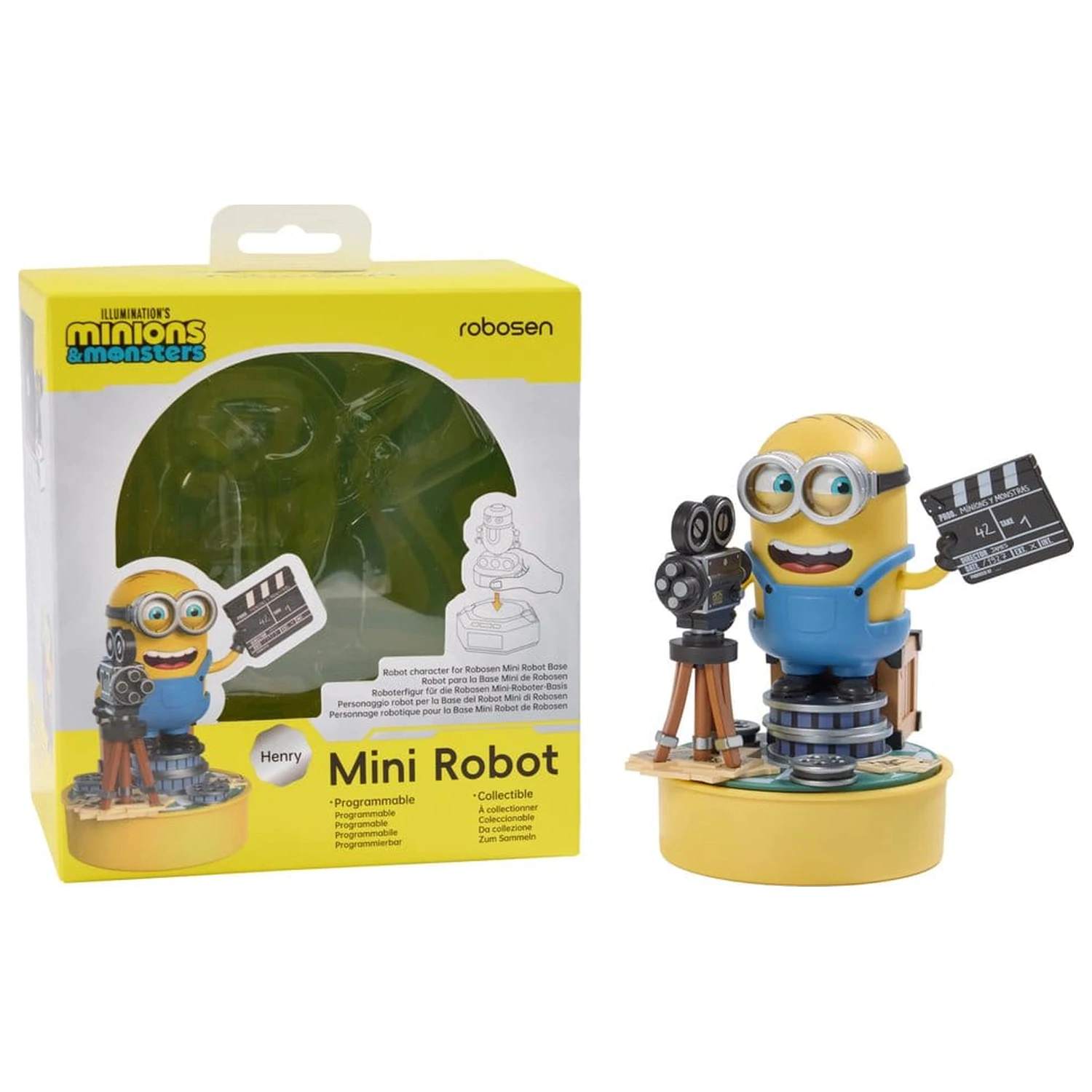 Minions & Monsters Interaktivni Mini Robot Henry 9 cm *Engleska Verzija* fotografija proizvoda