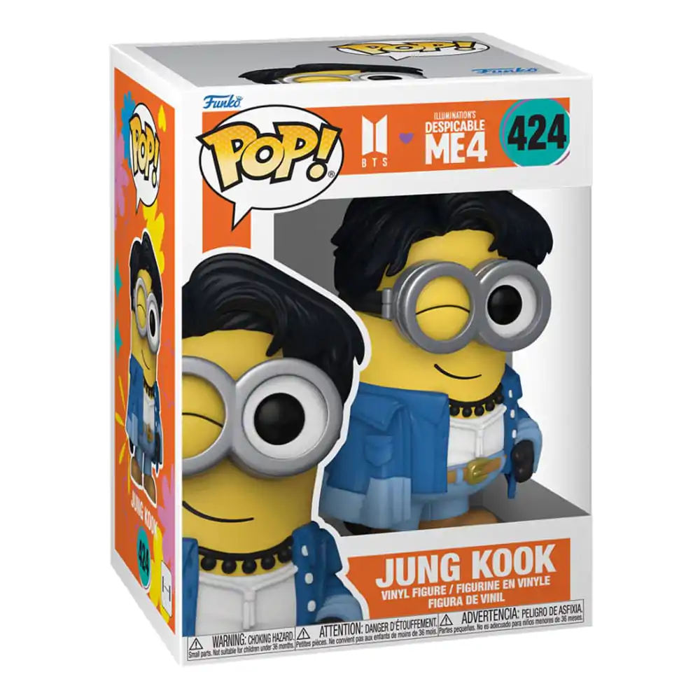 Minions x BTS Funko POP! Rocks Vinilna Figura Jung Kook 9 cm fotografija proizvoda