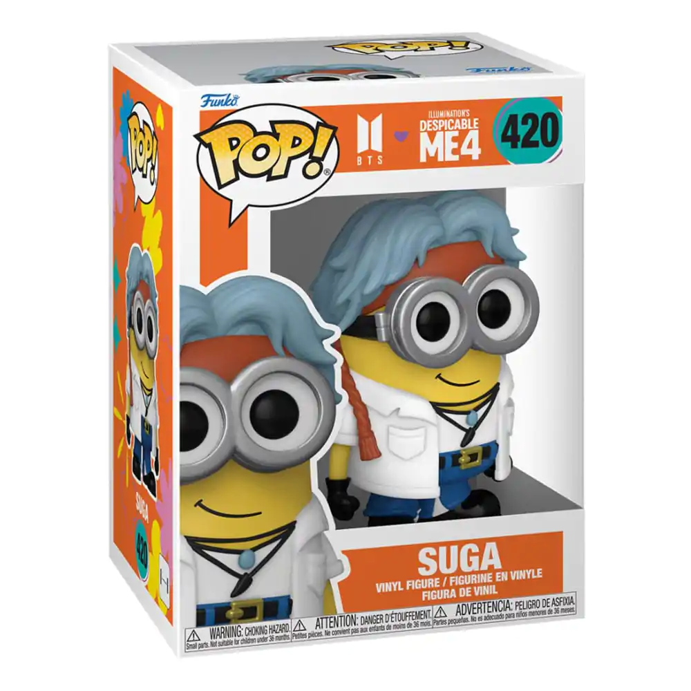 Minions x BTS Funko POP! Rocks Vinyl figurica SUGA 9 cm fotografija proizvoda