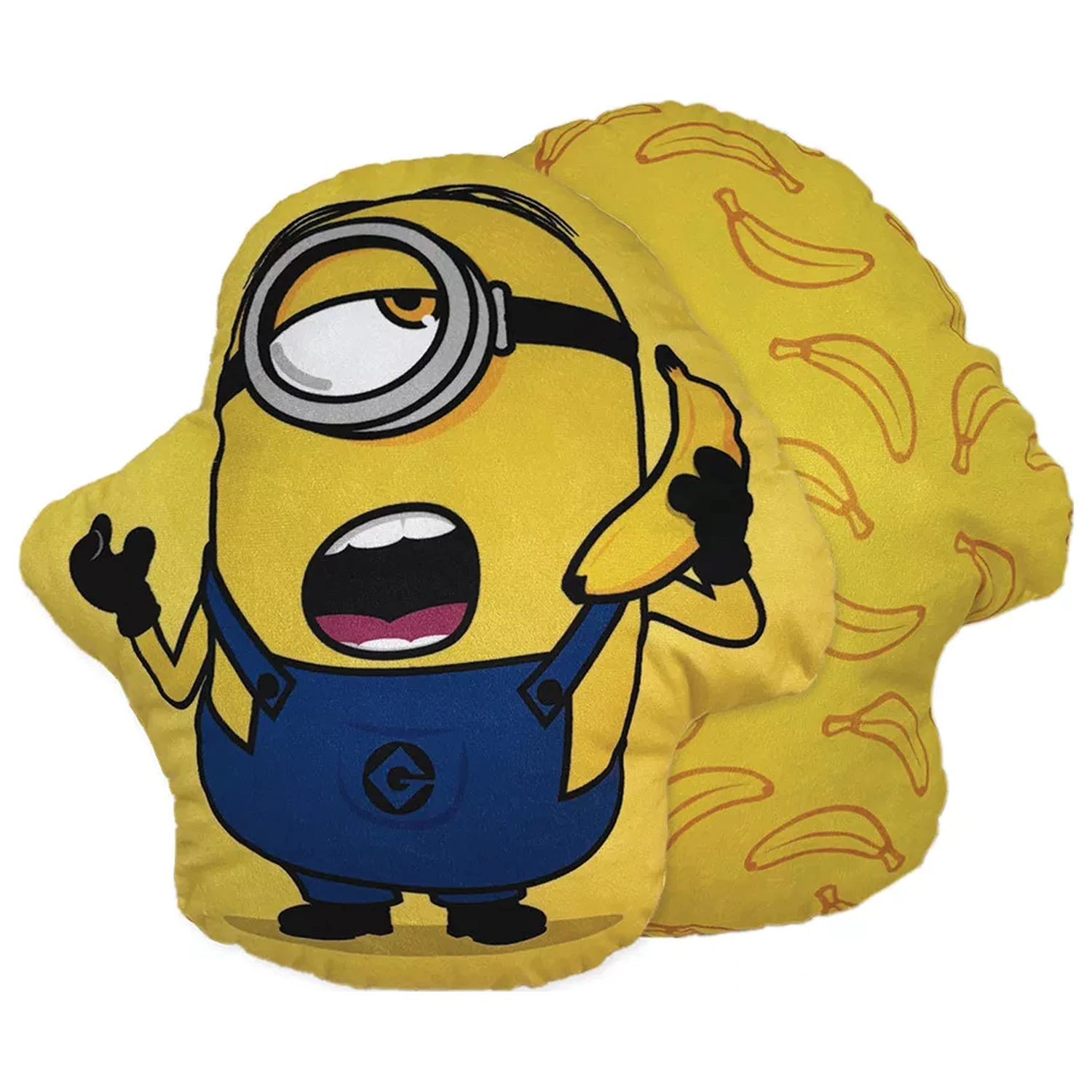 Minions Banana Calling u obliku jastuka, ukrasni jastuk 35x33 cm fotografija proizvoda