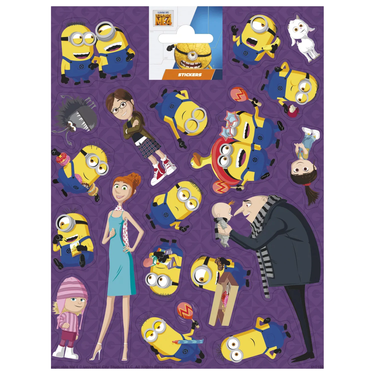 Minions obiteljska naljepnica fotografija proizvoda