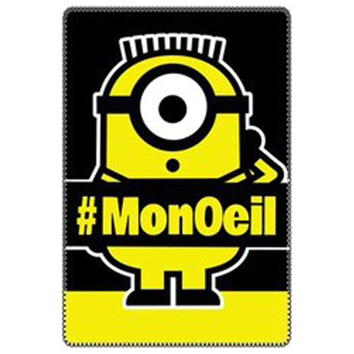 Minions Monoeil deka od flisa fotografija proizvoda