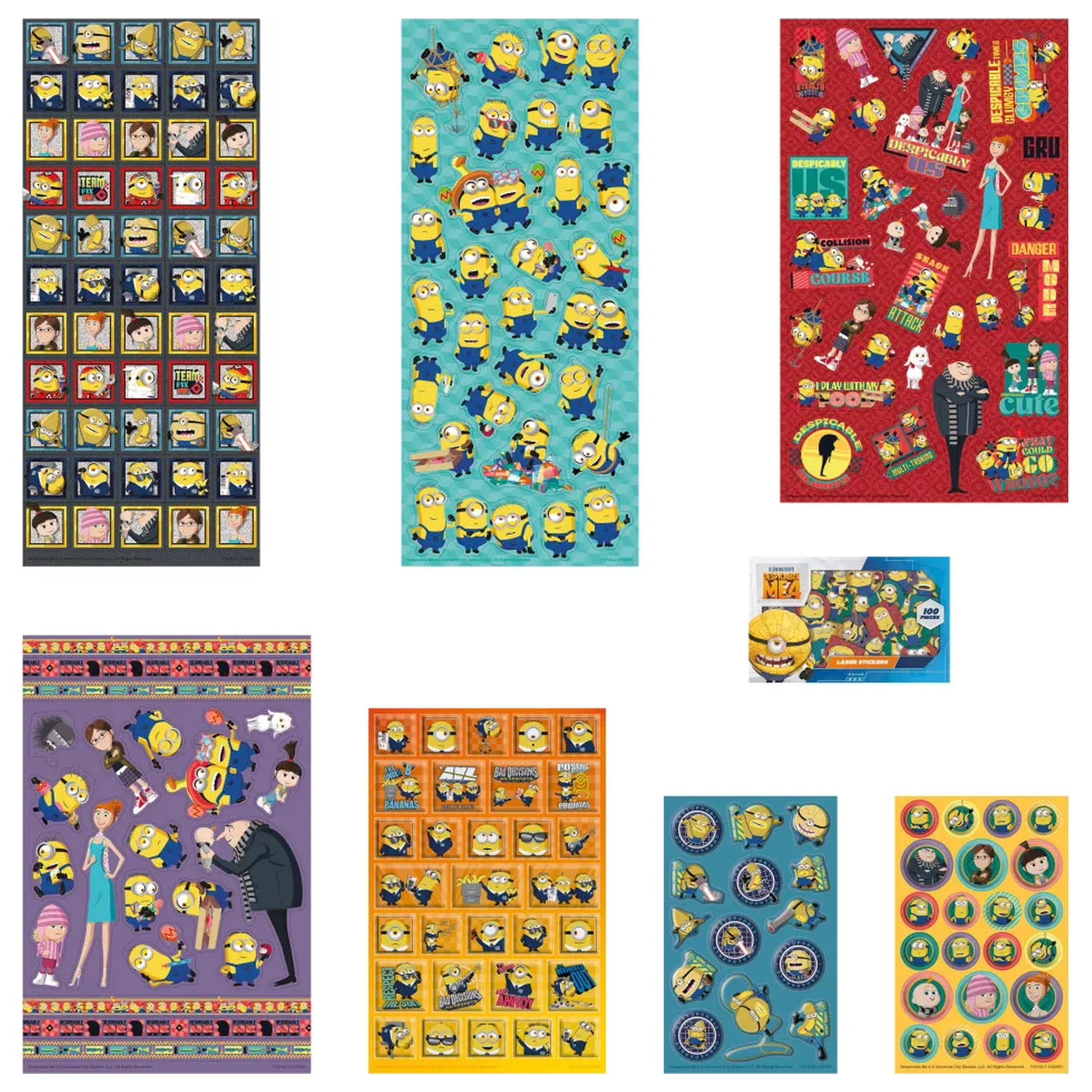 Minions Super Set Naljepnica s Igračkom fotografija proizvoda