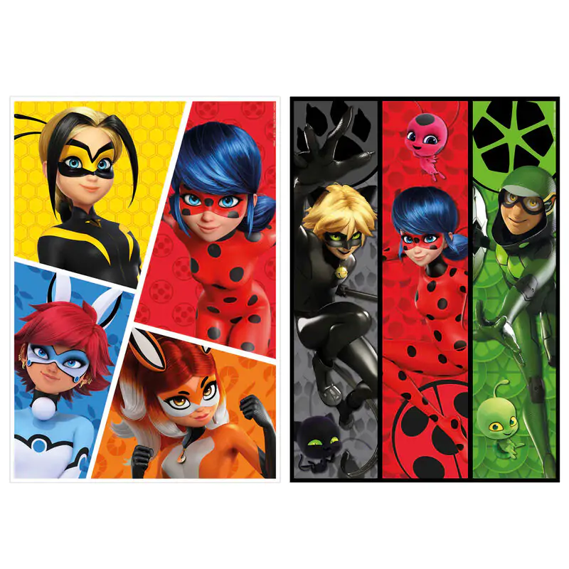 Miraculous Ladybug puzzle 2x100 komada fotografija proizvoda