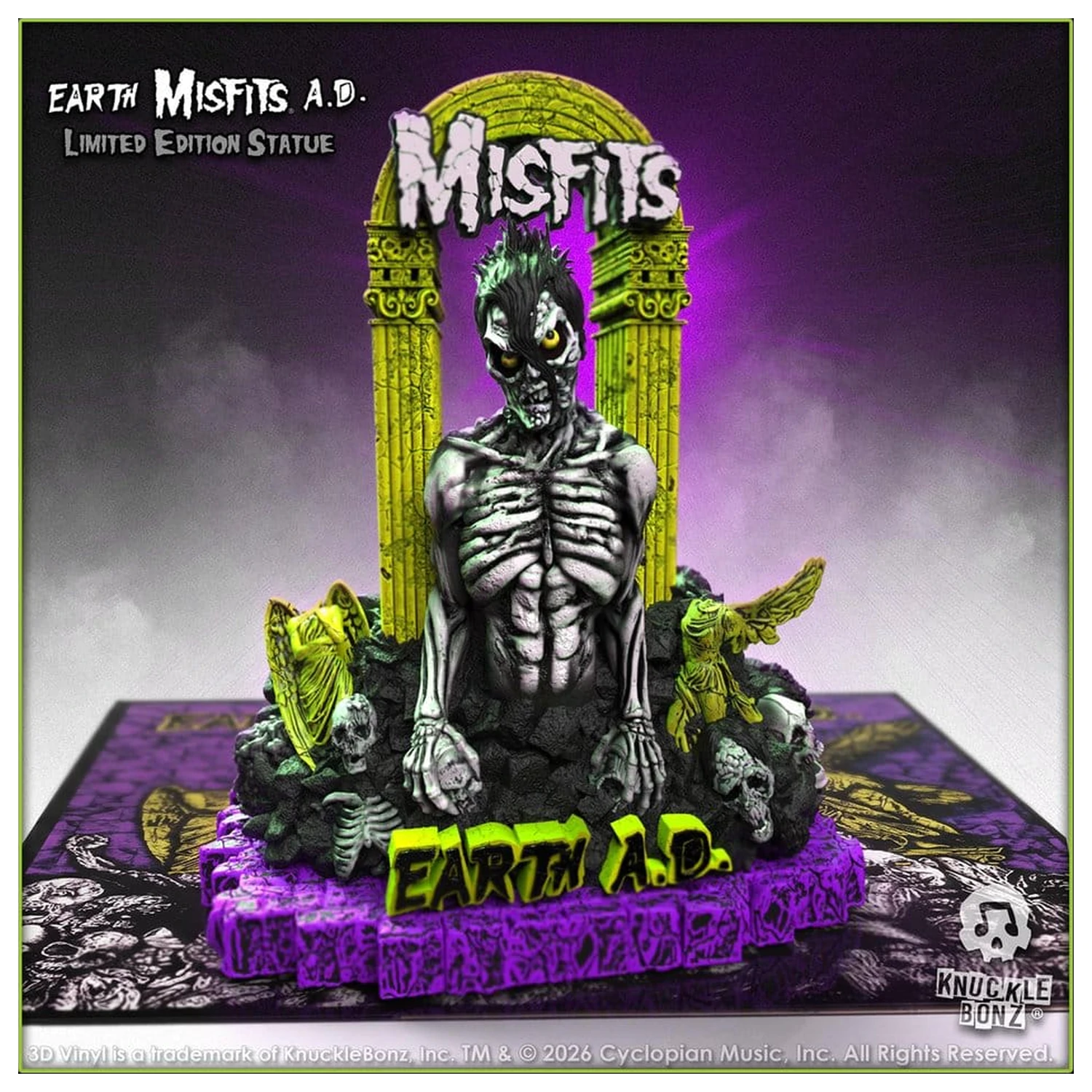 Misfits 3D vinil figura Earth A.D. Death Comes Ripping fotografija proizvoda