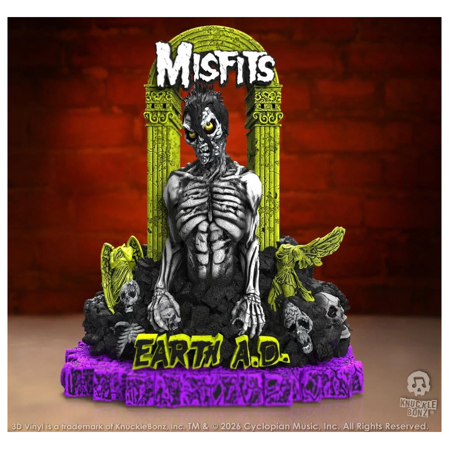 Misfits 3D vinil figura Earth A.D. Death Comes Ripping fotografija proizvoda