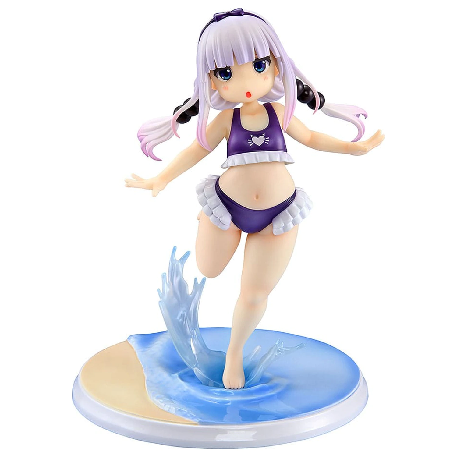 Miss Kobayashi's Dragon Maid PVC statua 1/6 Kanna Kamui: Excited to Wear a Swimsuit at Home Ver. (Purple) 20 cm fotografija proizvoda