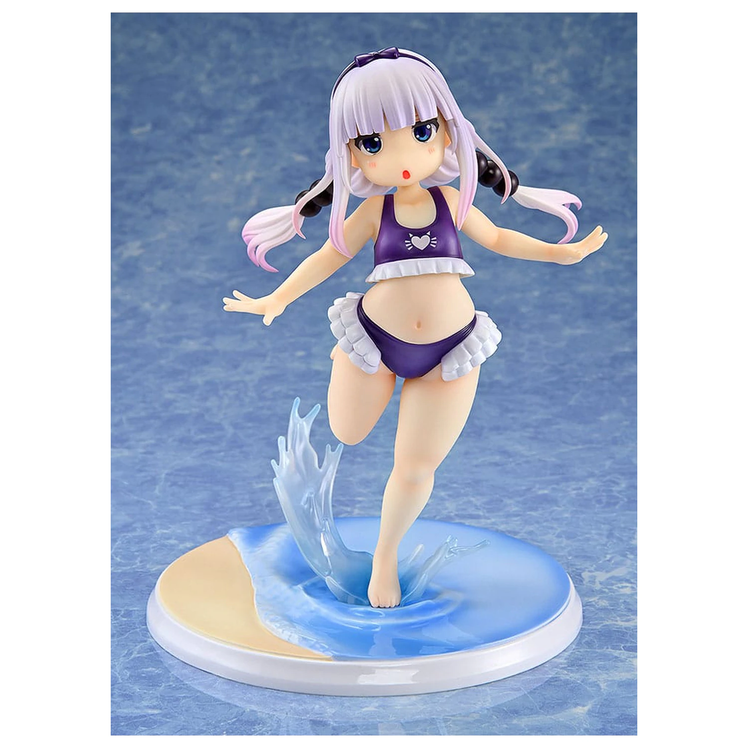 Miss Kobayashi's Dragon Maid PVC statua 1/6 Kanna Kamui: Excited to Wear a Swimsuit at Home Ver. (Purple) 20 cm fotografija proizvoda
