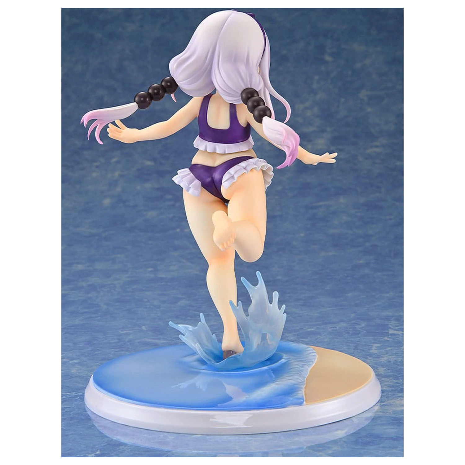 Miss Kobayashi's Dragon Maid PVC statua 1/6 Kanna Kamui: Excited to Wear a Swimsuit at Home Ver. (Purple) 20 cm fotografija proizvoda