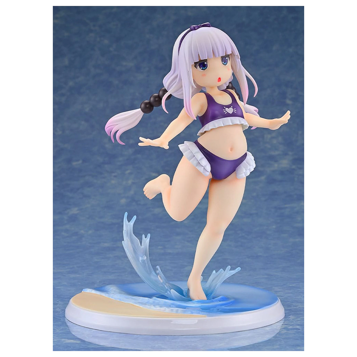 Miss Kobayashi's Dragon Maid PVC statua 1/6 Kanna Kamui: Excited to Wear a Swimsuit at Home Ver. (Purple) 20 cm fotografija proizvoda