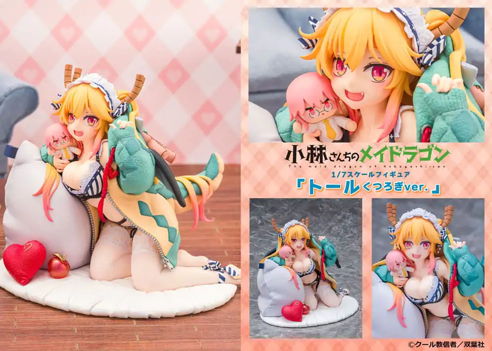 Miss Kobayashi´s Dragon Maid PVC Statua 1/7 Tohru Dragon hoodie Ver. 15 cm fotografija proizvoda