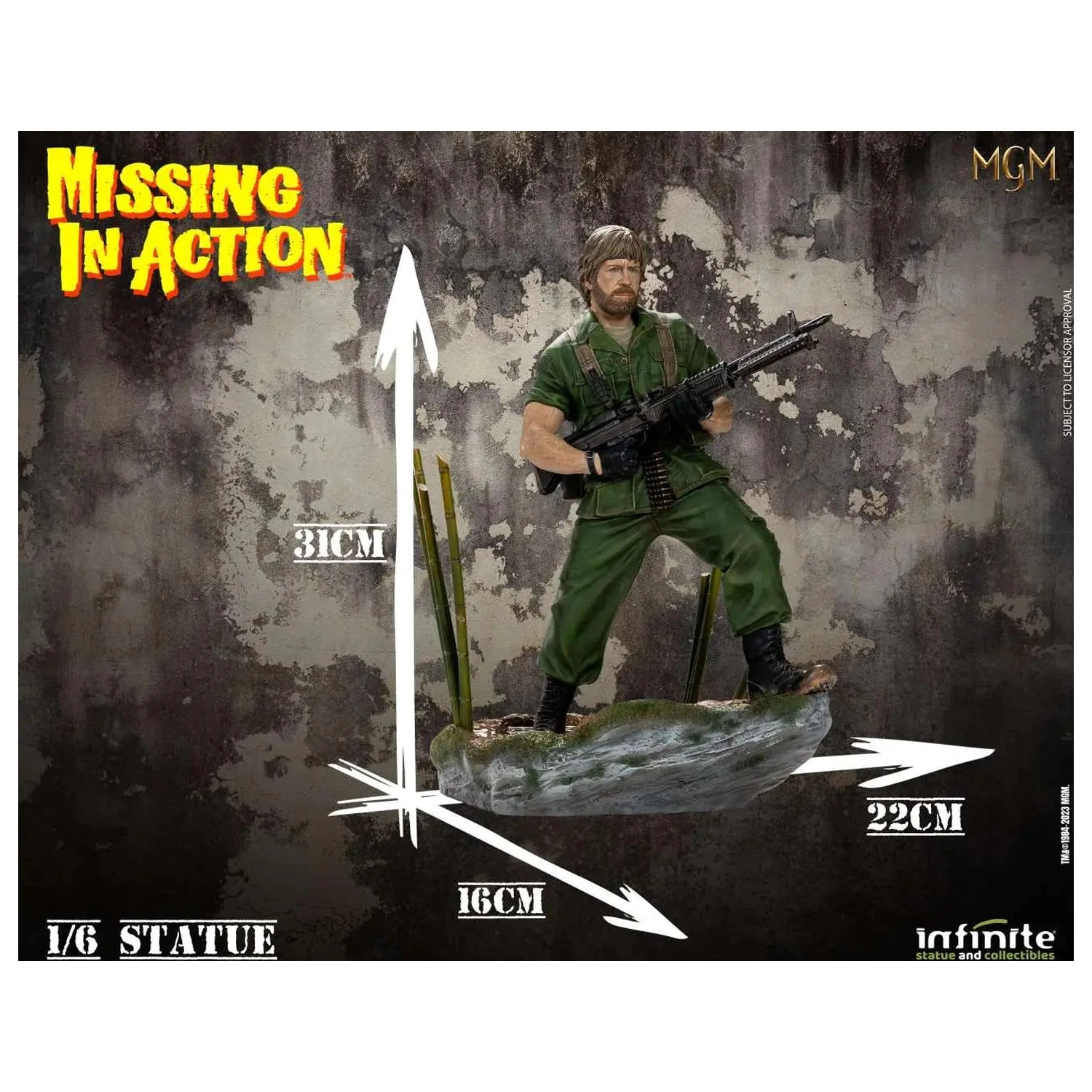 Missing In Action Colonel James Braddock kip 1/6 31 cm fotografija proizvoda