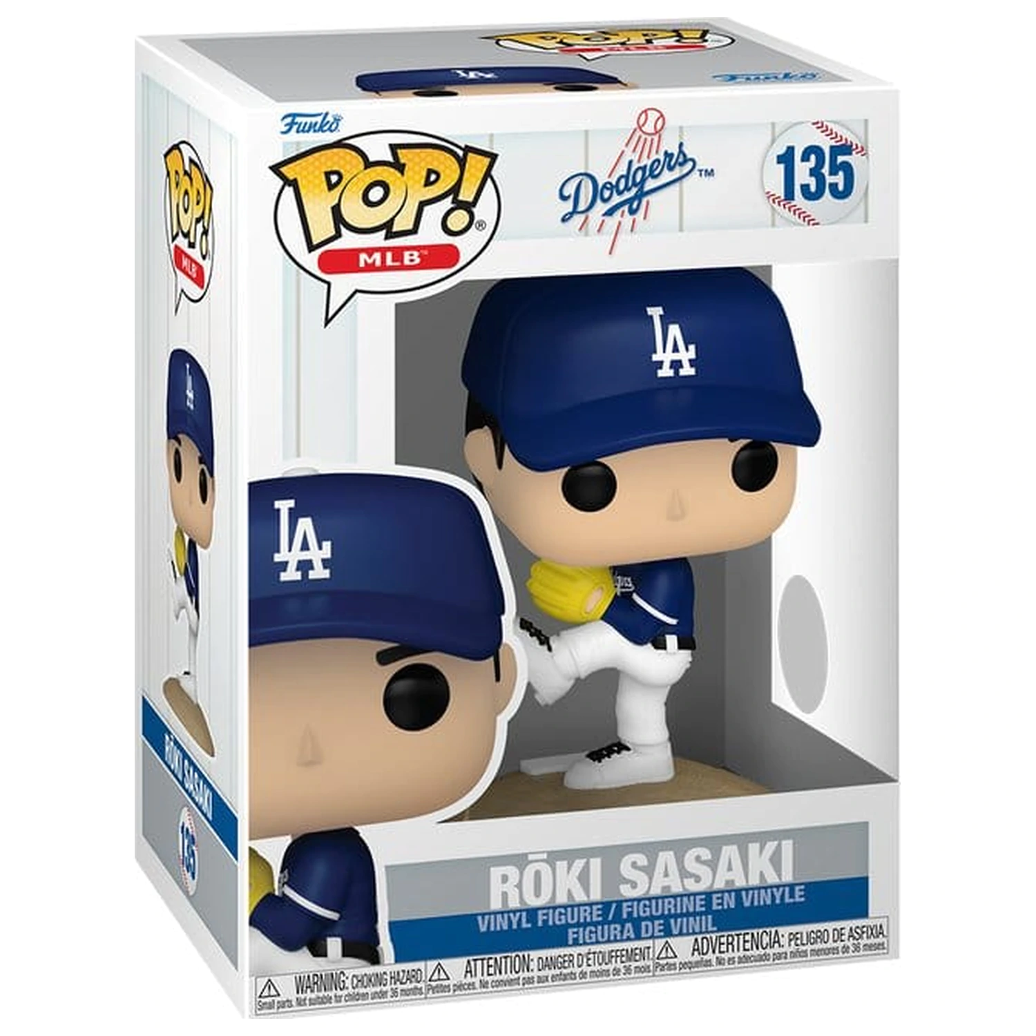 MLB Funko POP! Vinilna figura Dodgers - Roki Sasaki 9 cm fotografija proizvoda