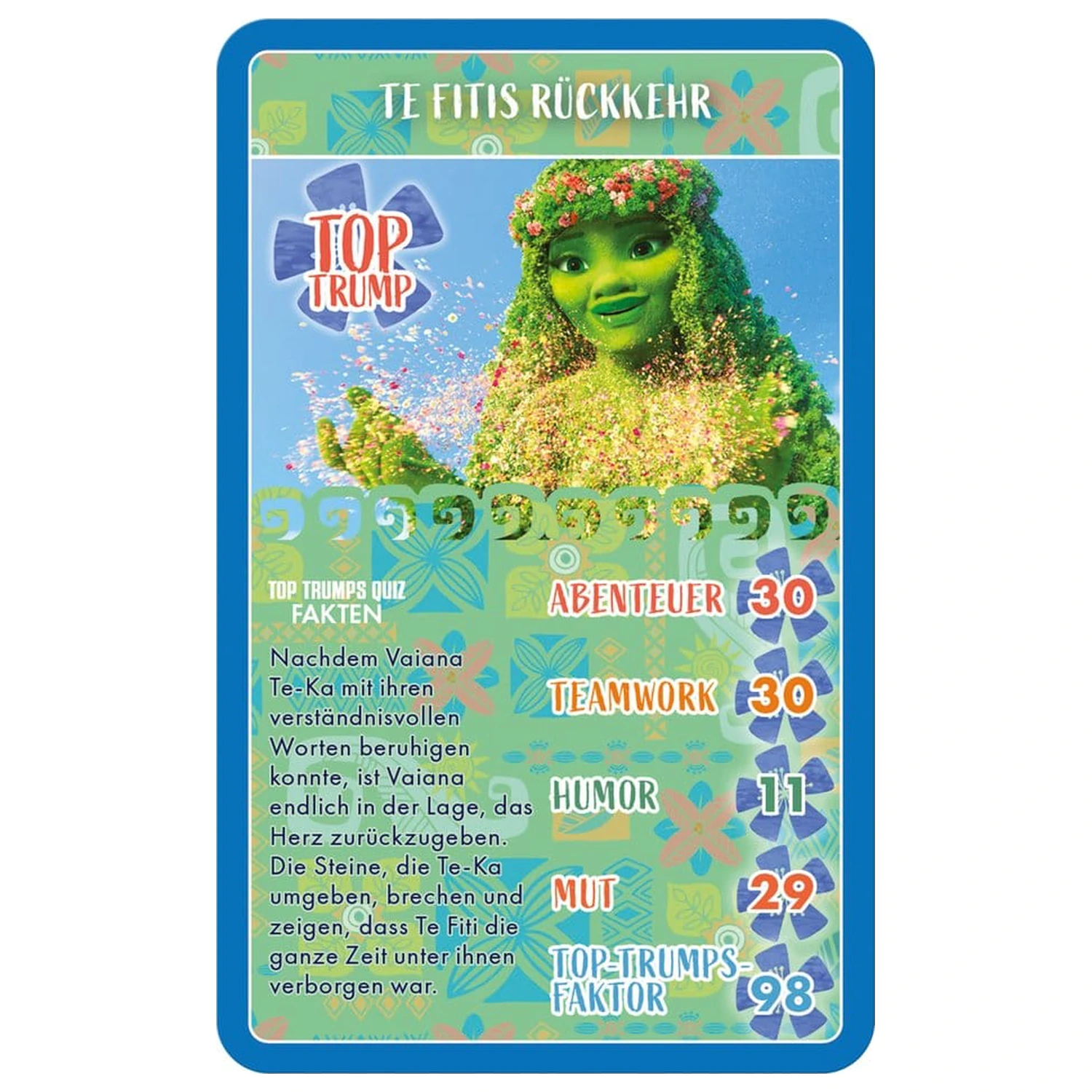 Moana kartaška igra Top Trumps *njemačka verzija* fotografija proizvoda