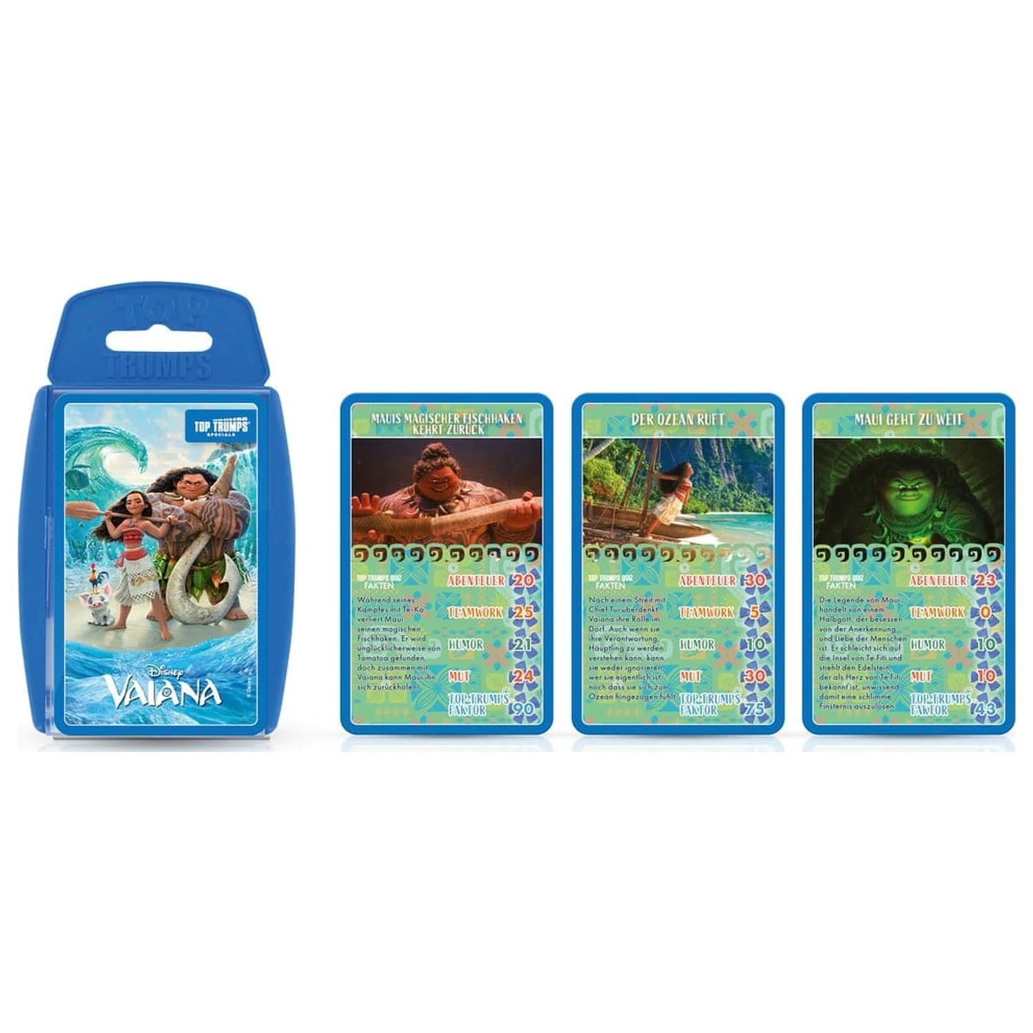 Moana kartaška igra Top Trumps *njemačka verzija* fotografija proizvoda
