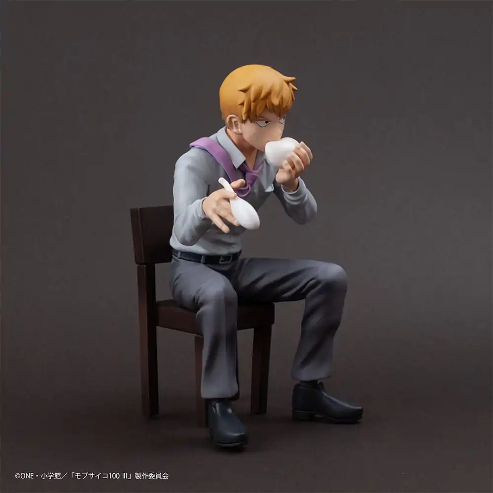 Mob Psycho 100 III x Bunbougu Cafe 2022 PVC Statua Arataka Reigen 14 cm fotografija proizvoda