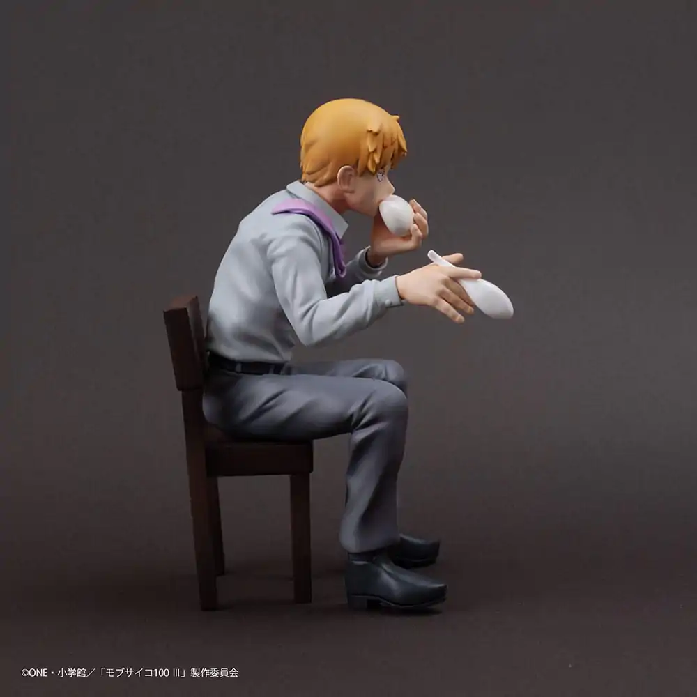Mob Psycho 100 III x Bunbougu Cafe 2022 PVC Statua Arataka Reigen 14 cm fotografija proizvoda