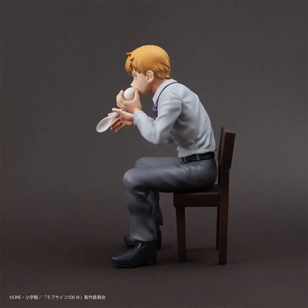 Mob Psycho 100 III x Bunbougu Cafe 2022 PVC Statua Arataka Reigen 14 cm fotografija proizvoda