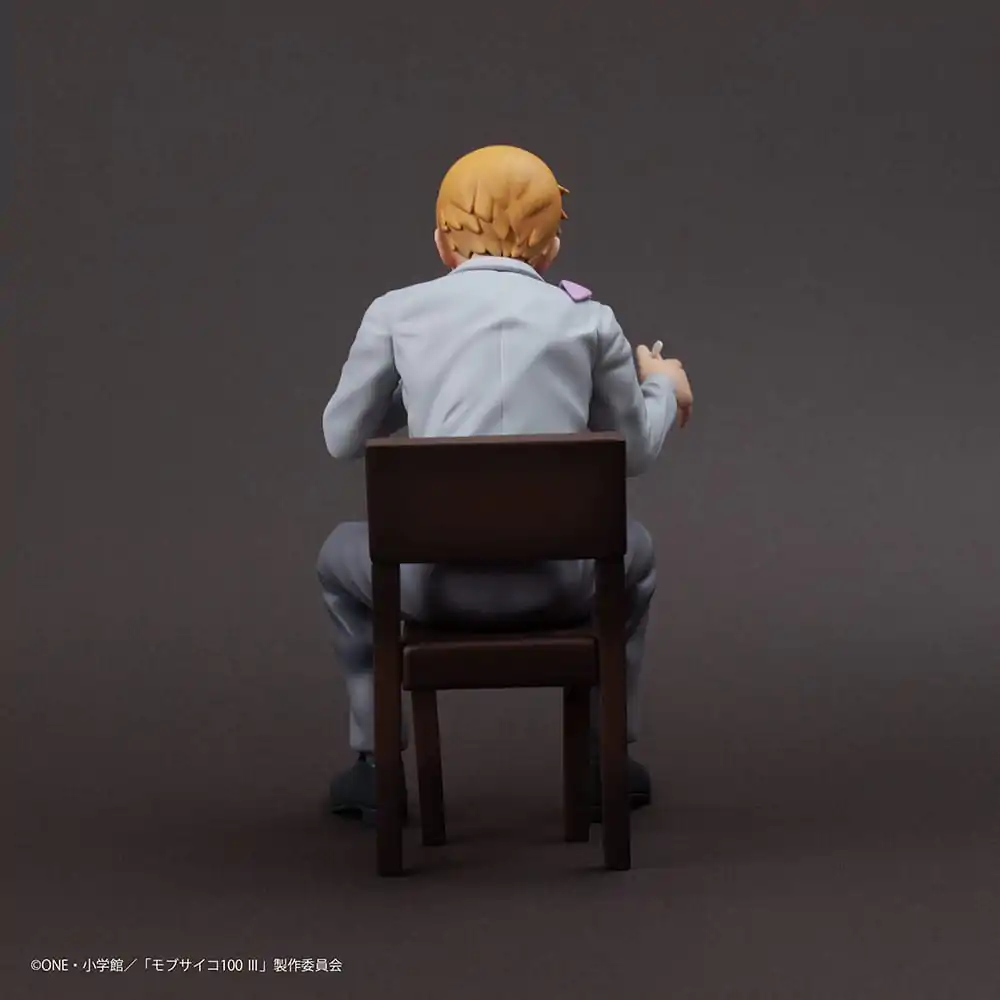Mob Psycho 100 III x Bunbougu Cafe 2022 PVC Statua Arataka Reigen 14 cm fotografija proizvoda