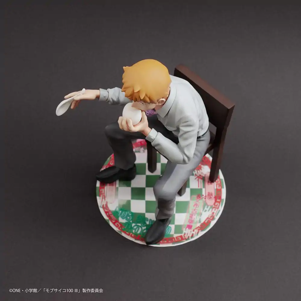 Mob Psycho 100 III x Bunbougu Cafe 2022 PVC Statua Arataka Reigen 14 cm fotografija proizvoda