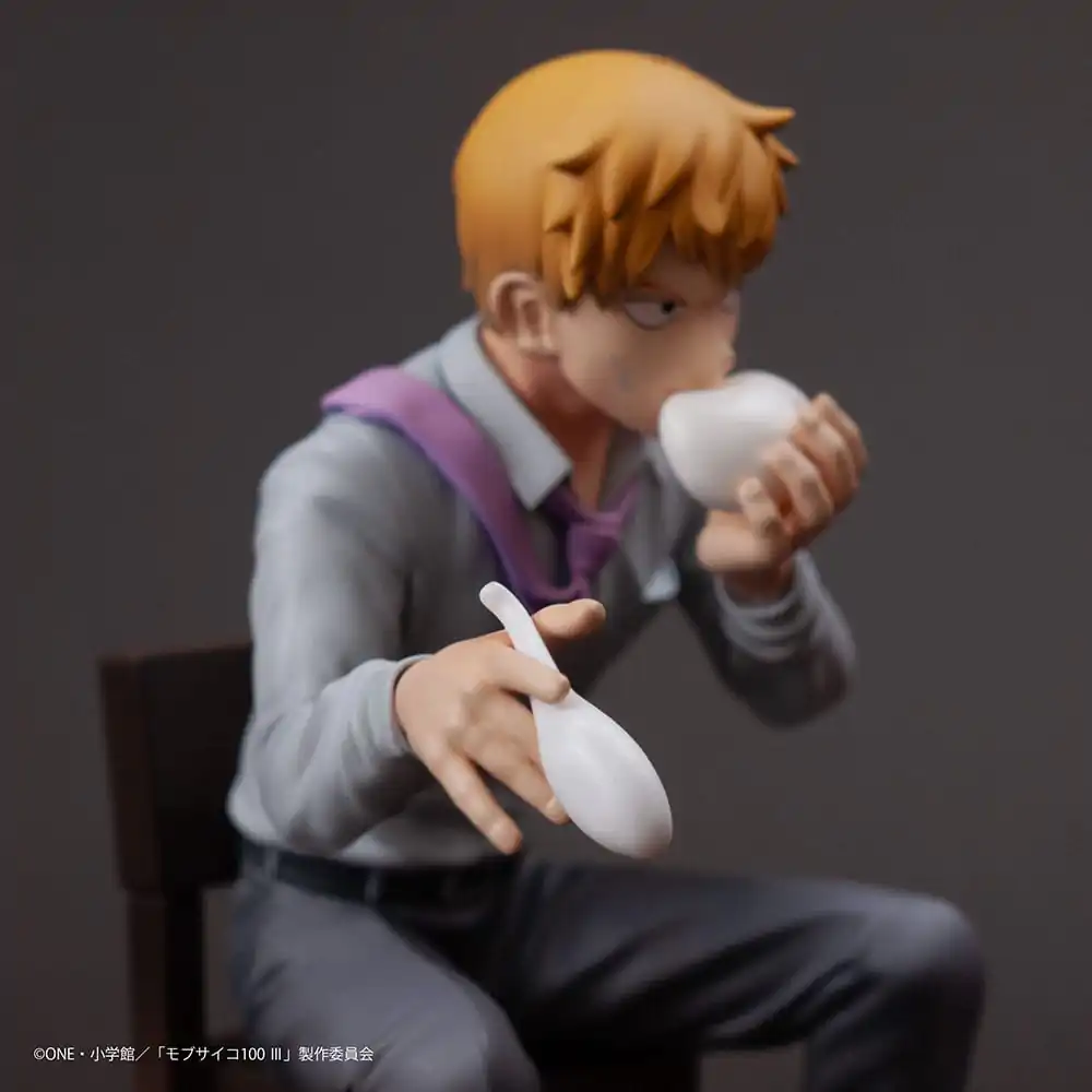 Mob Psycho 100 III x Bunbougu Cafe 2022 PVC Statua Arataka Reigen 14 cm fotografija proizvoda