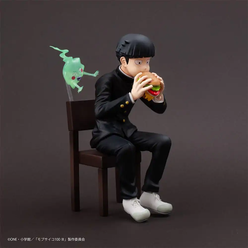 Mob Psycho 100 III x Bunbougu Cafe 2022 PVC Statua Shigeo Kageyama i Ekubo 13 cm fotografija proizvoda