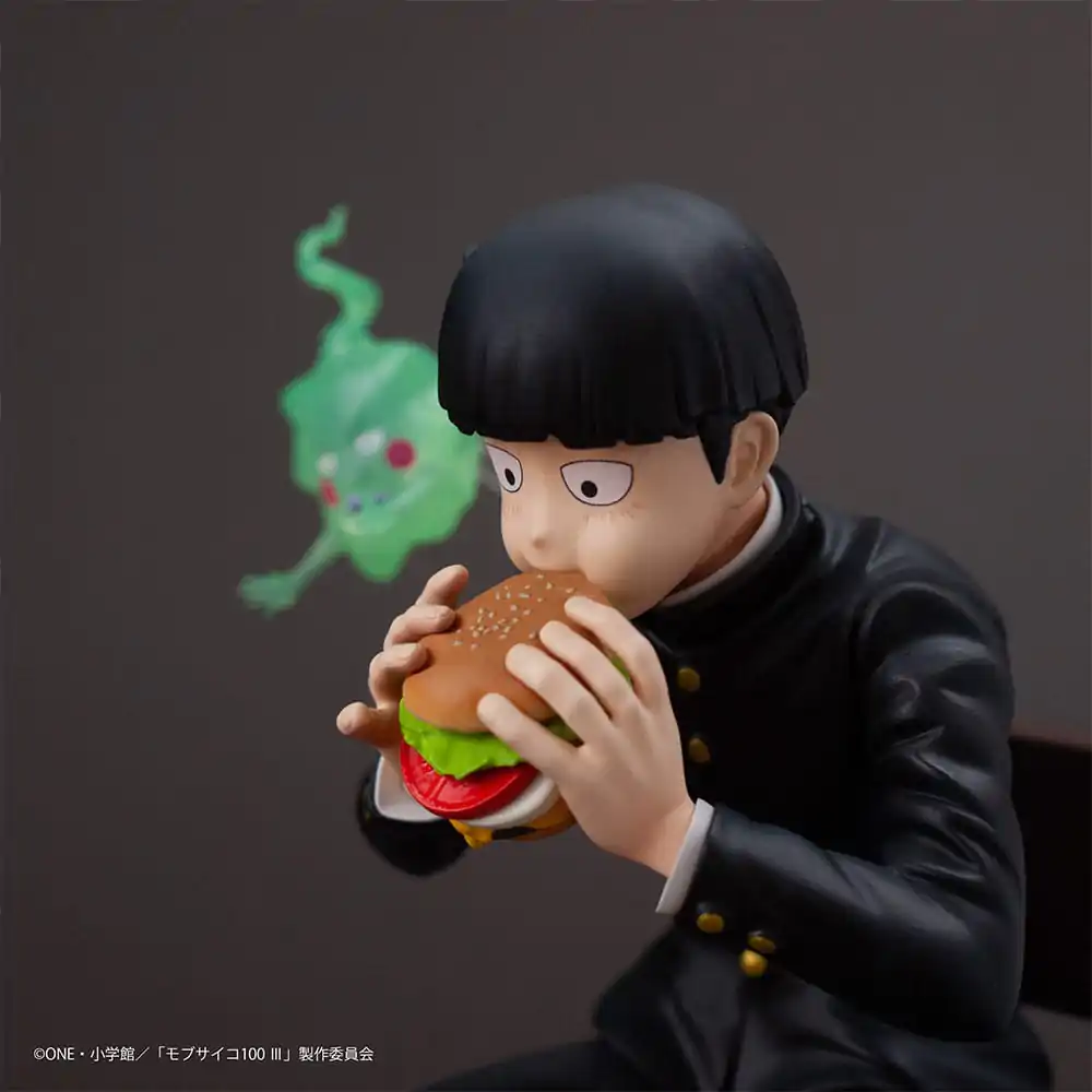 Mob Psycho 100 III x Bunbougu Cafe 2022 PVC Statua Shigeo Kageyama i Ekubo 13 cm fotografija proizvoda