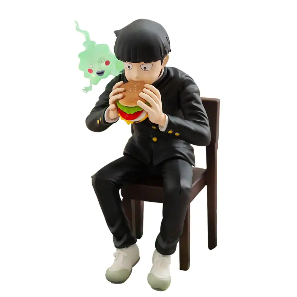Mob Psycho 100 III x Bunbougu Cafe 2022 PVC Statua Shigeo Kageyama i Ekubo 13 cm fotografija proizvoda