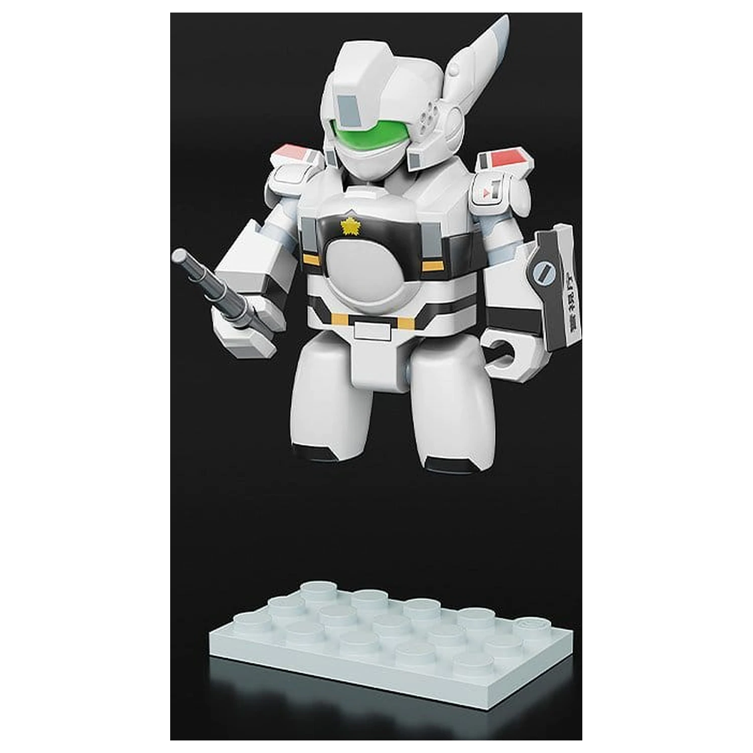 Mobile Police Patlabor Brickroid akcijska figura AV-98 Ingram jedinica 1 5 cm fotografija proizvoda