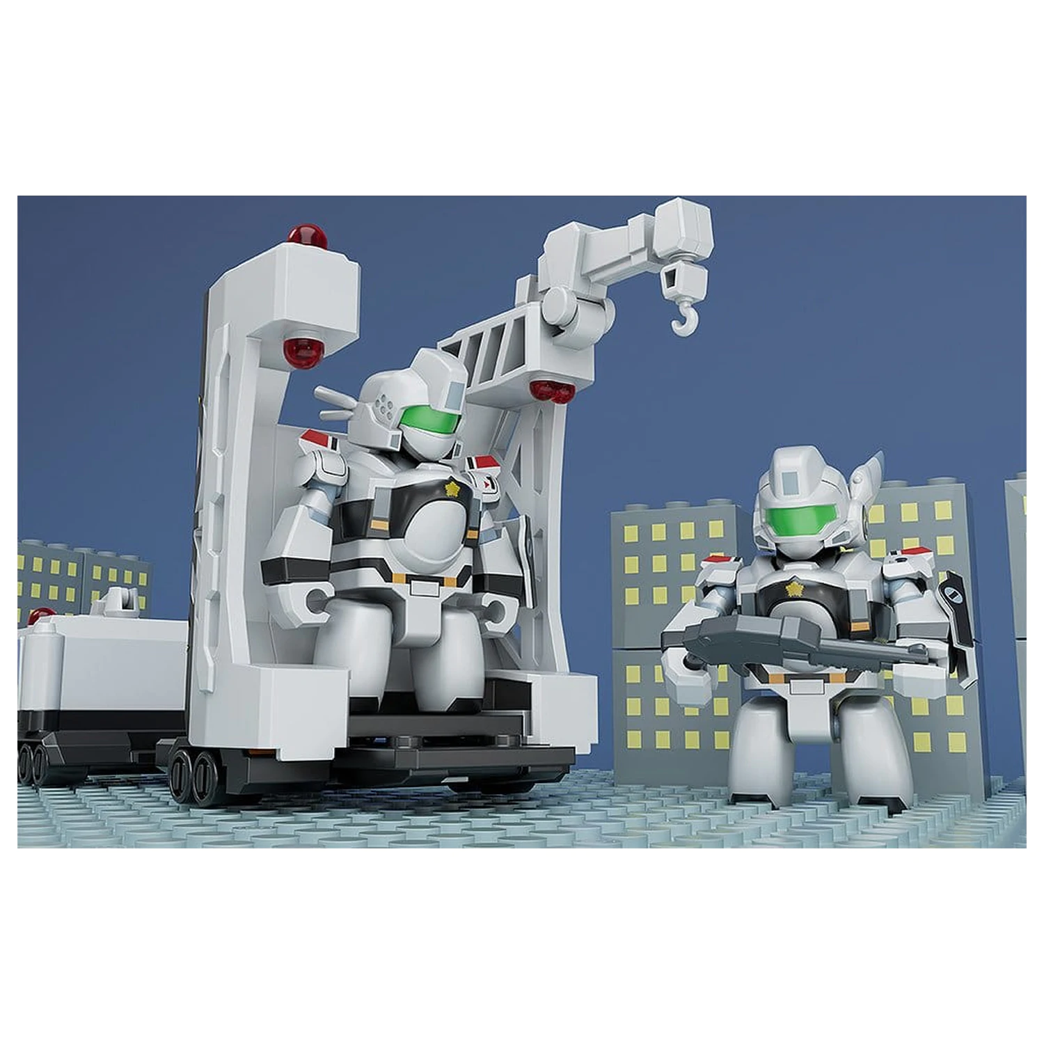 Mobile Police Patlabor Brickroid akcijska figura AV-98 Ingram jedinica 1 5 cm fotografija proizvoda