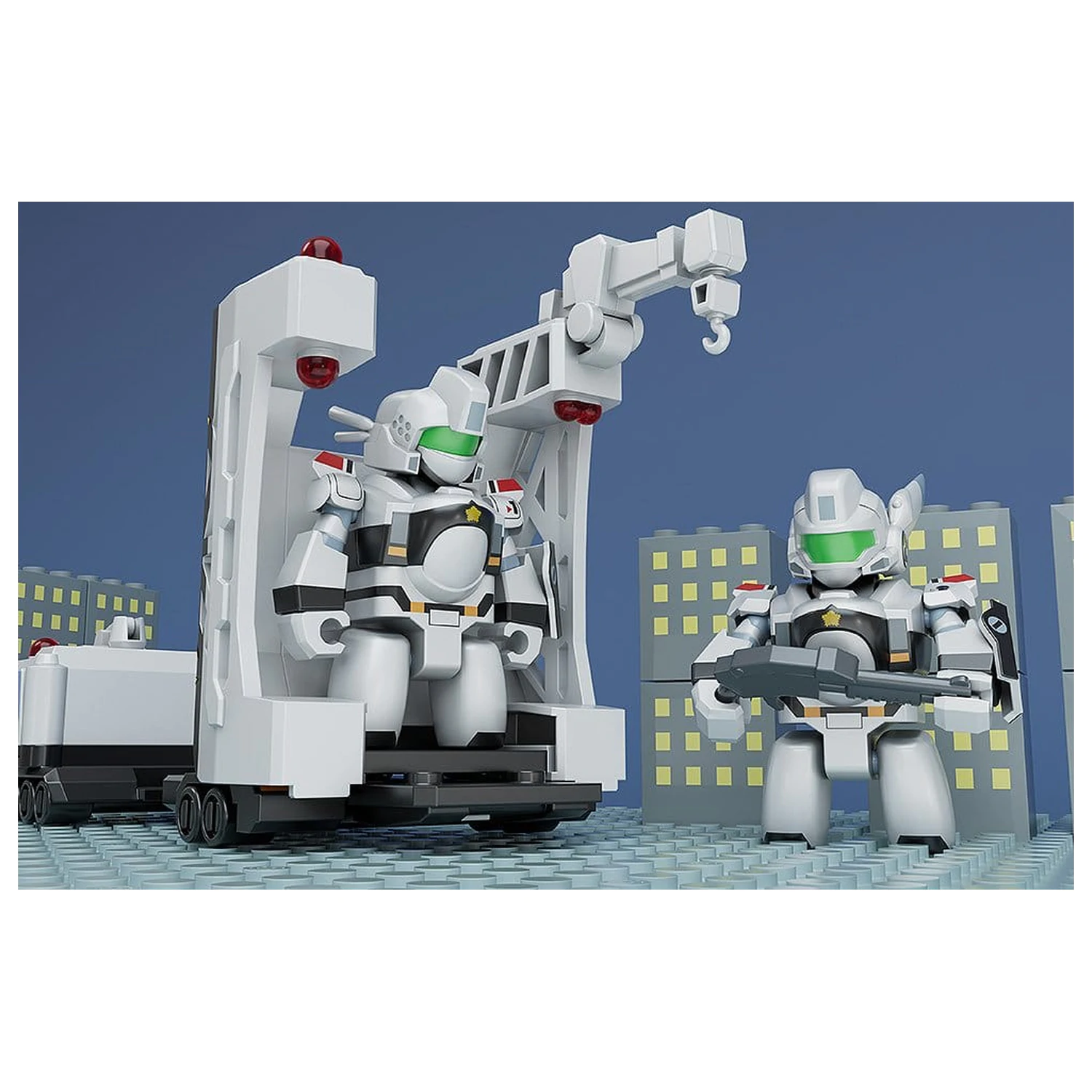 Mobile Police Patlabor Brickroid akcijska figura AV-98 Ingram jedinica 2 5 cm fotografija proizvoda