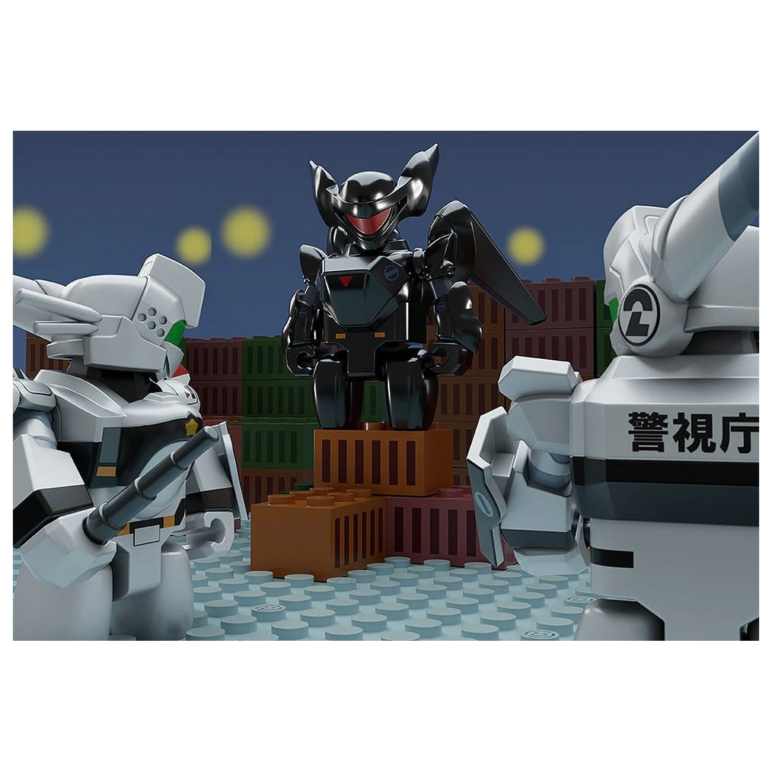 Mobile Police Patlabor Brickroid akcijska figura TYPE-J9 Griffon 5 cm fotografija proizvoda