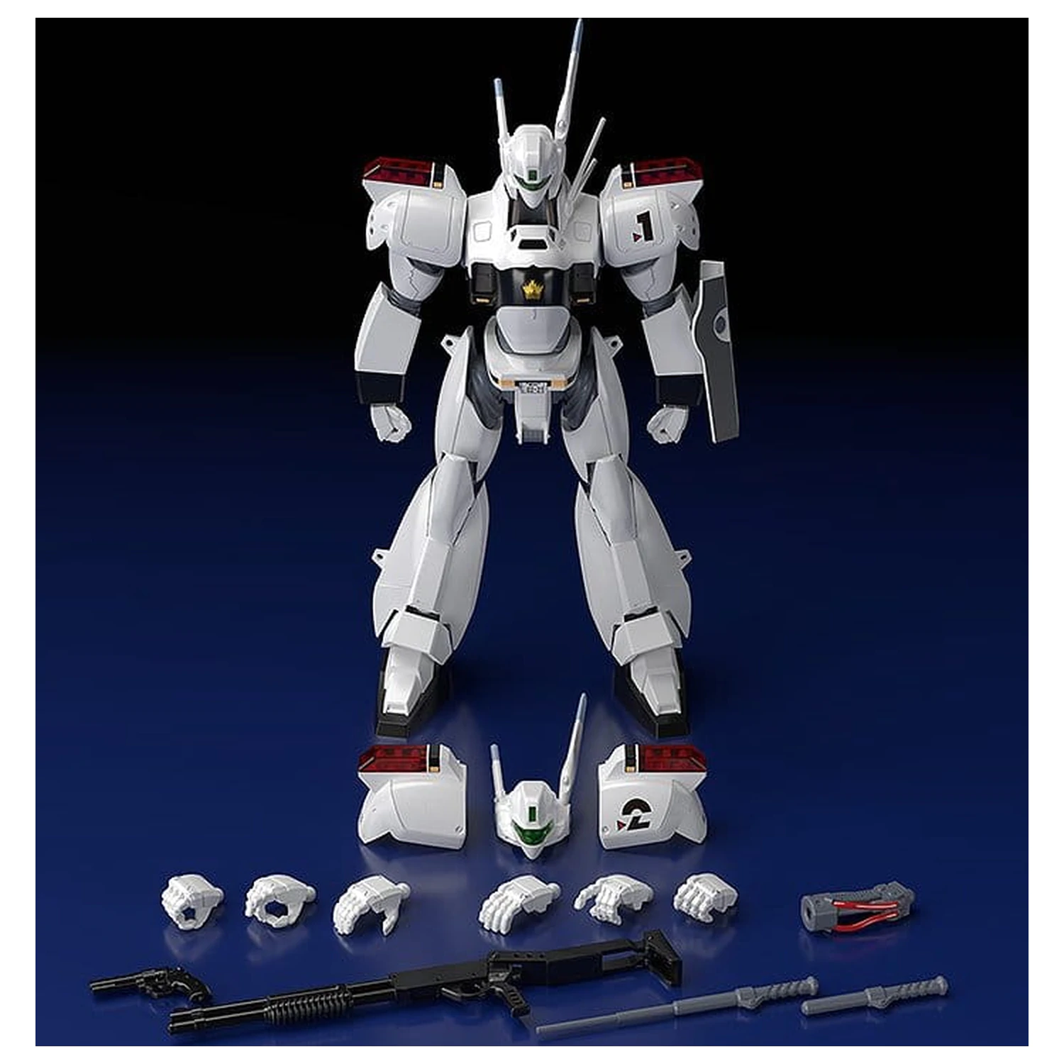 Mobile Police Patlabor Moderoid Plastični Model Set 1/60 AV-98 Ingram 13 cm fotografija proizvoda
