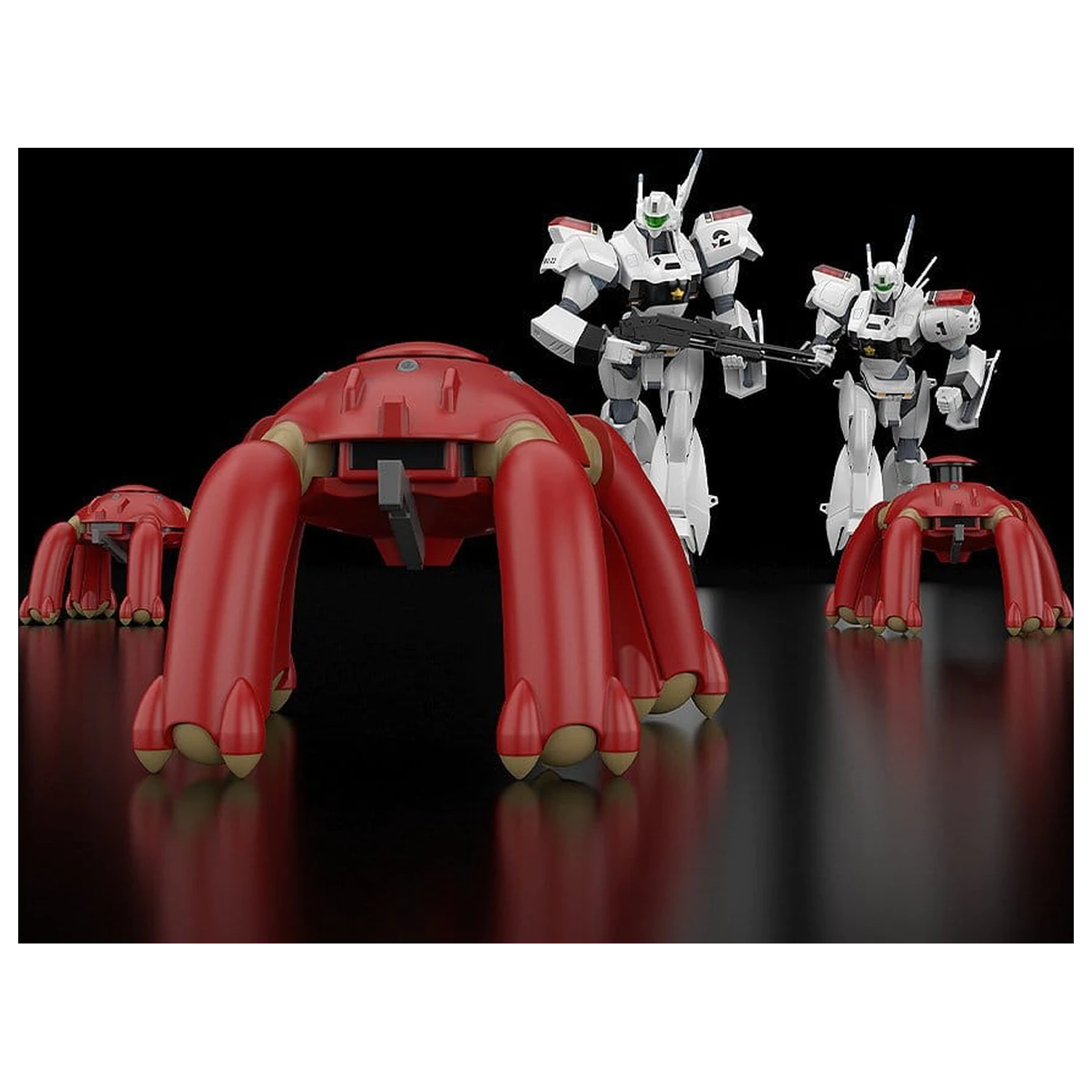 Mobile Police Patlabor Moderoid Modeli Setovi Hercules 21 & ASV99 Boxer: Alternate Ver. & Cardia Set fotografija proizvoda