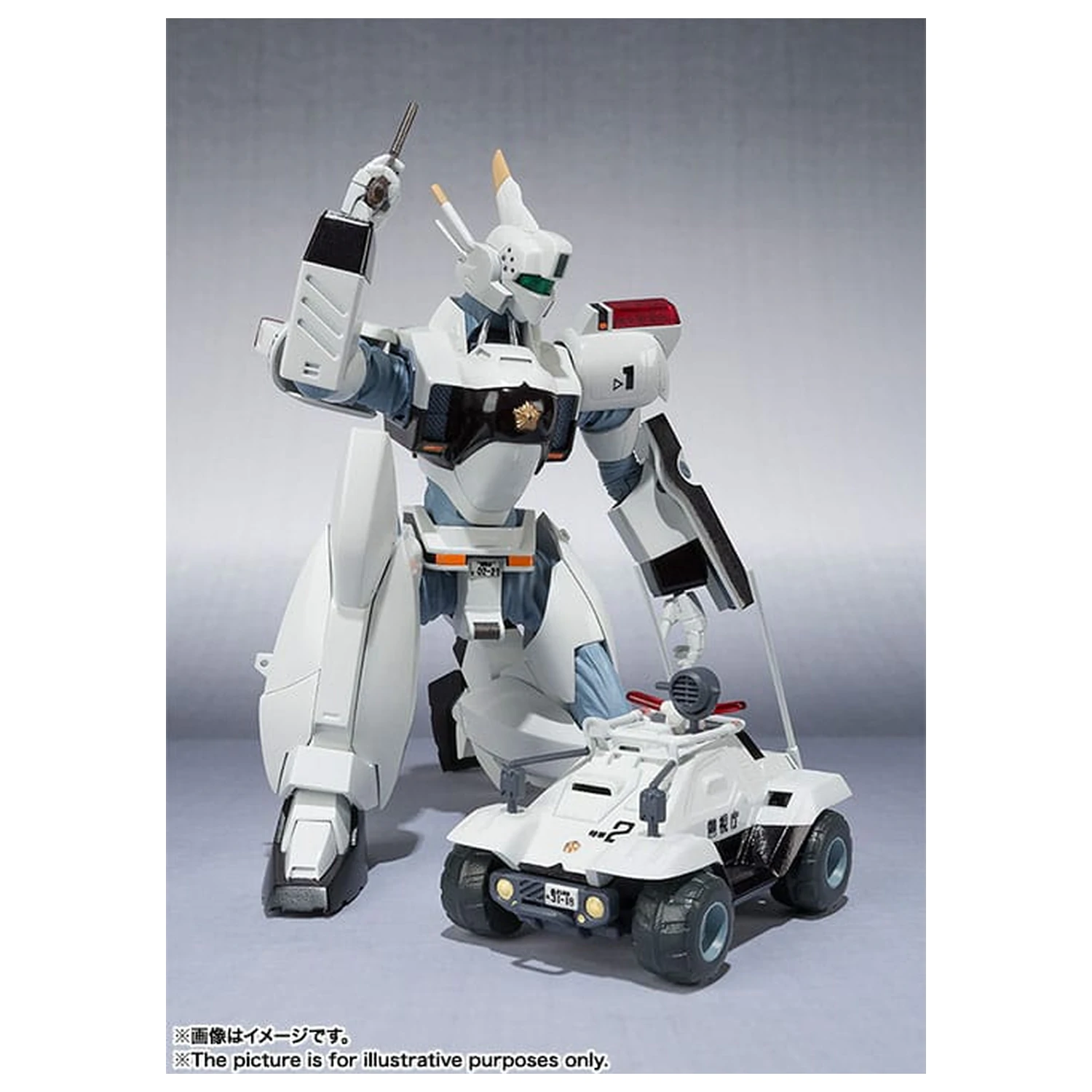 Mobile Police Patlabor Robot Spirits Akcijska figura Side Labor Ingram 1st 13 cm fotografija proizvoda