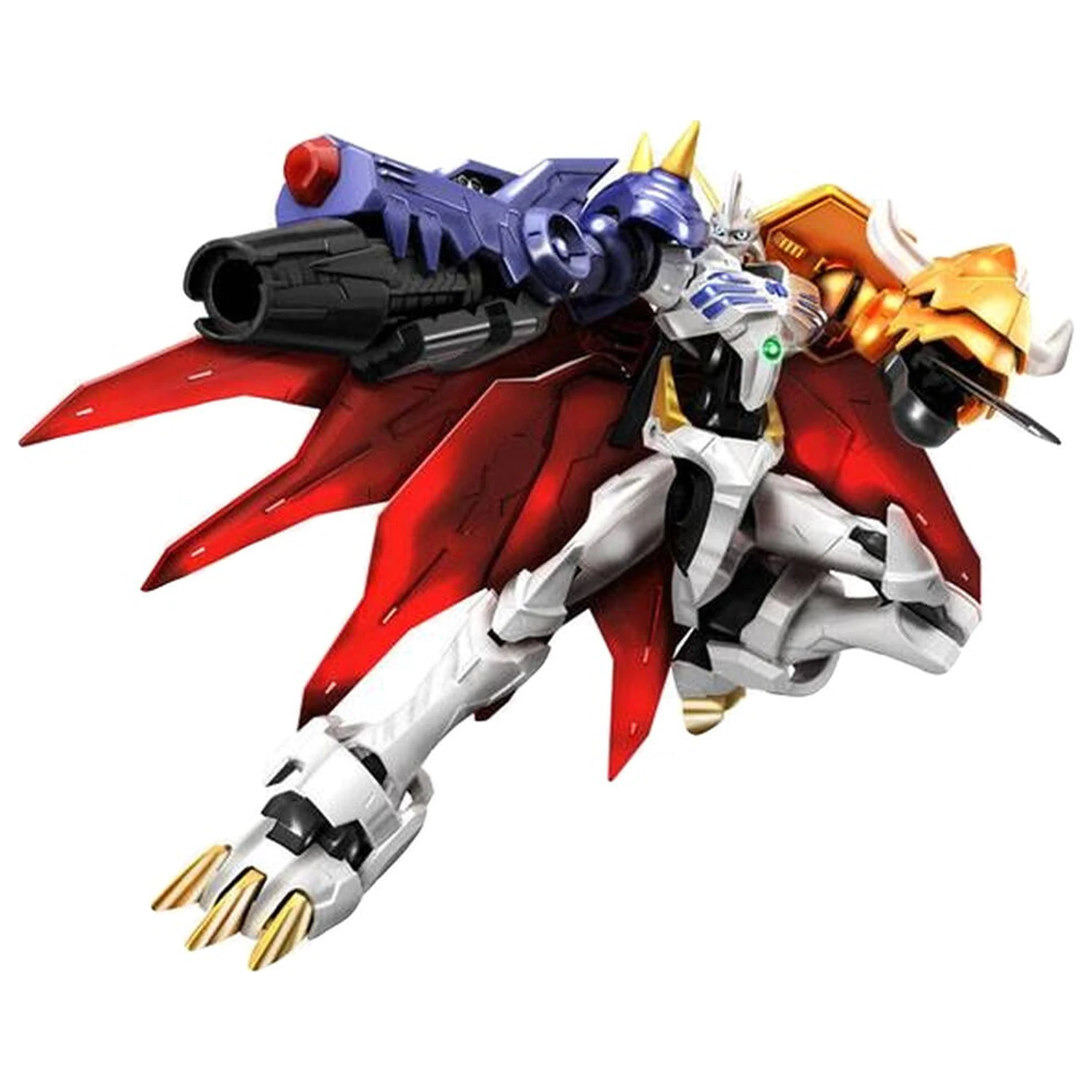 Mobile Suit Digimon Omegamon Rise Amplified model komplet figurica fotografija proizvoda
