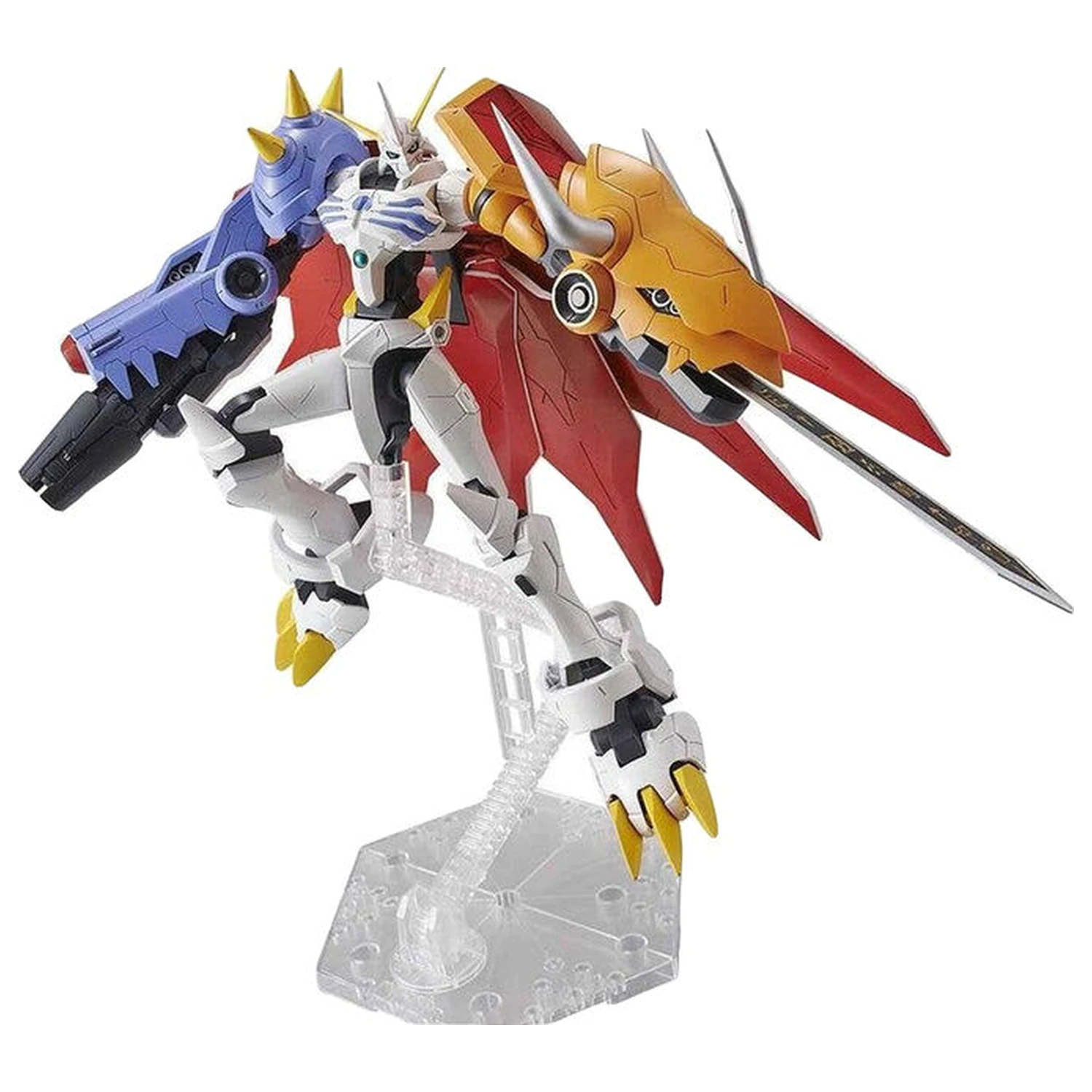 Mobile Suit Digimon Omegamon Rise Amplified model komplet figurica fotografija proizvoda