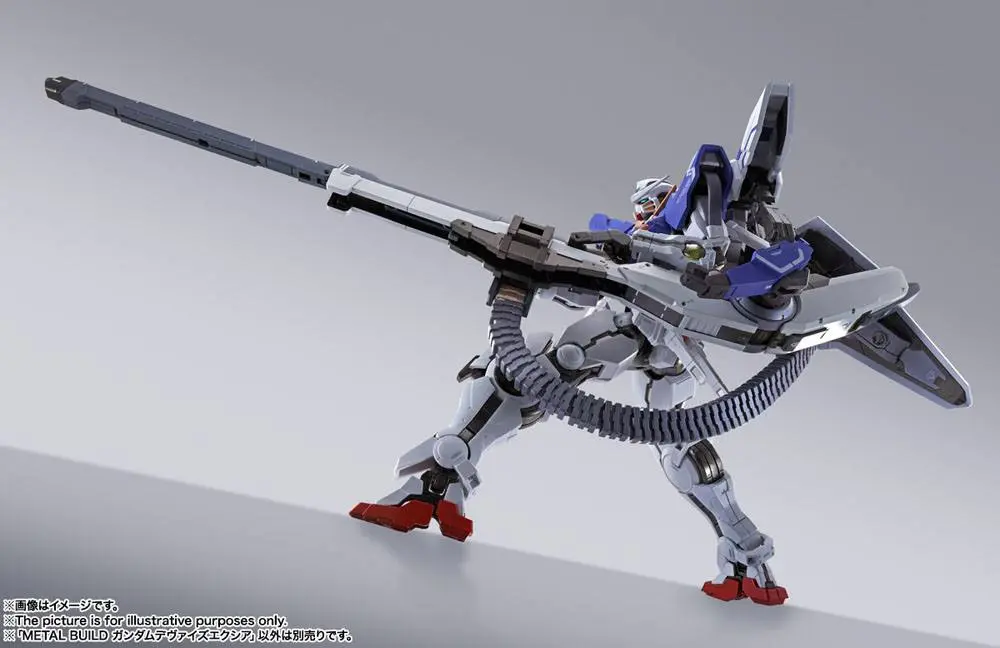 Mobile Suit Gundam 00 Revealed Chronicle Metal Build Diecast akcijska figura Gundam Devise Exia 18 cm fotografija proizvoda