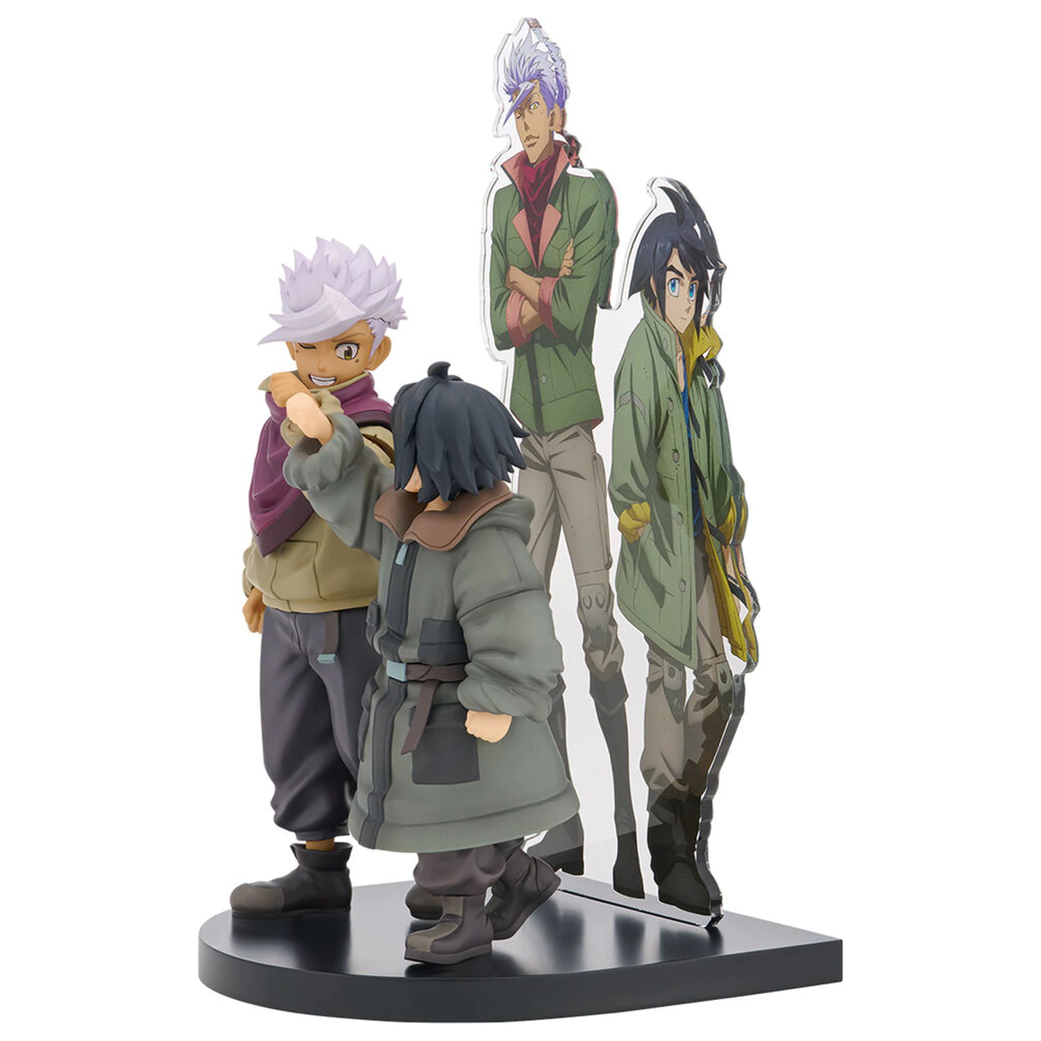 Mobile Suit Gundam Barbatos Iron-Blooded Orphans Augus Mikazuki & Itsuka Ichibansho figura 18cm fotografija proizvoda