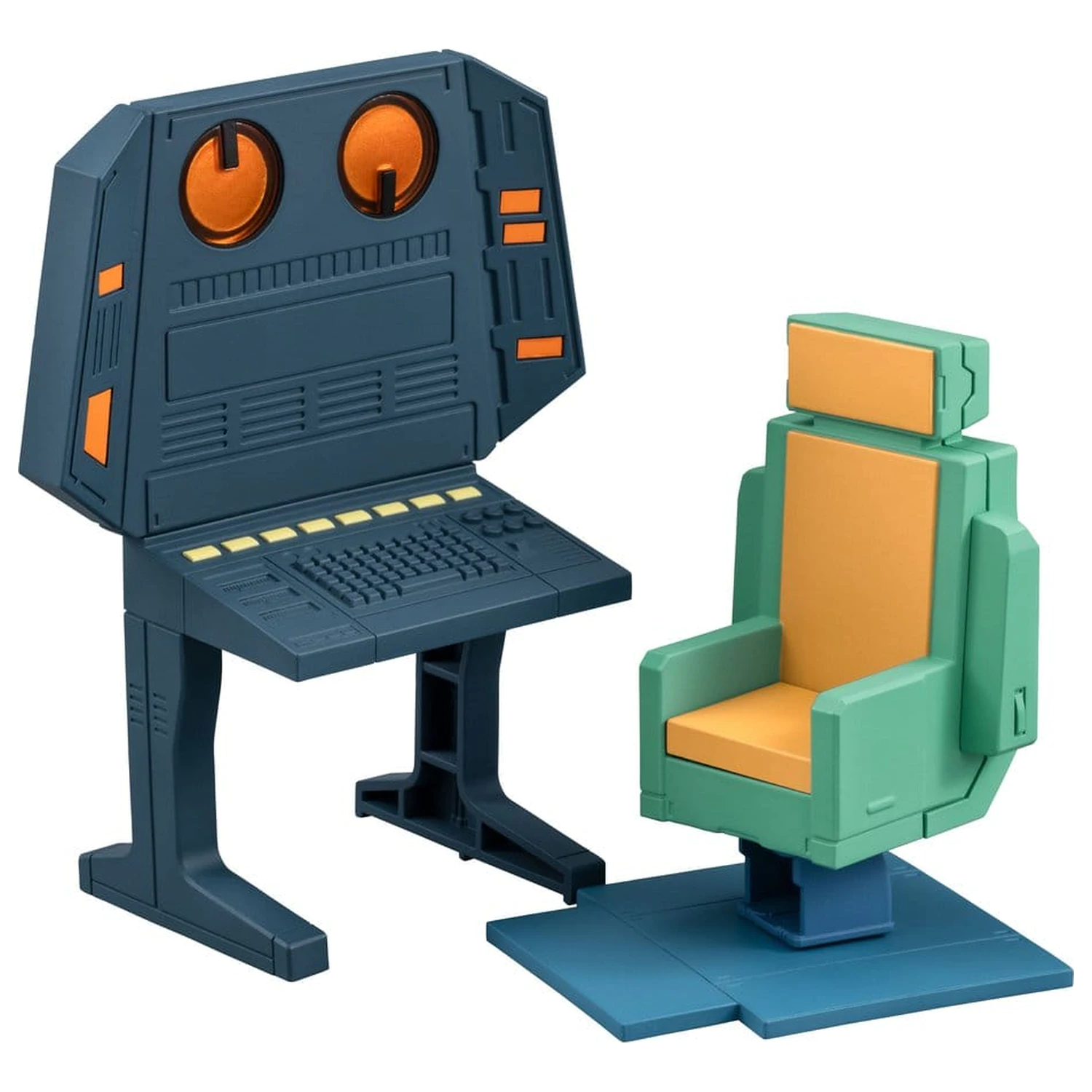 Mobile Suit Gundam G.M.G. Collection EX Diorama White Base Bridge Radio Operator Desk Set 10 cm (s poklonom) fotografija proizvoda