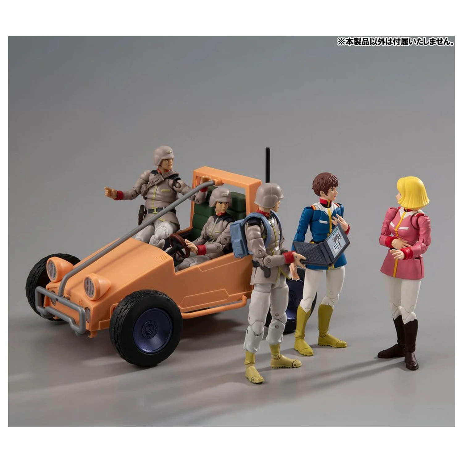 Mobile Suit Gundam G.M.G. Collection EX Diorama White Base Bridge Radio Operator Desk Set 10 cm (s poklonom) fotografija proizvoda