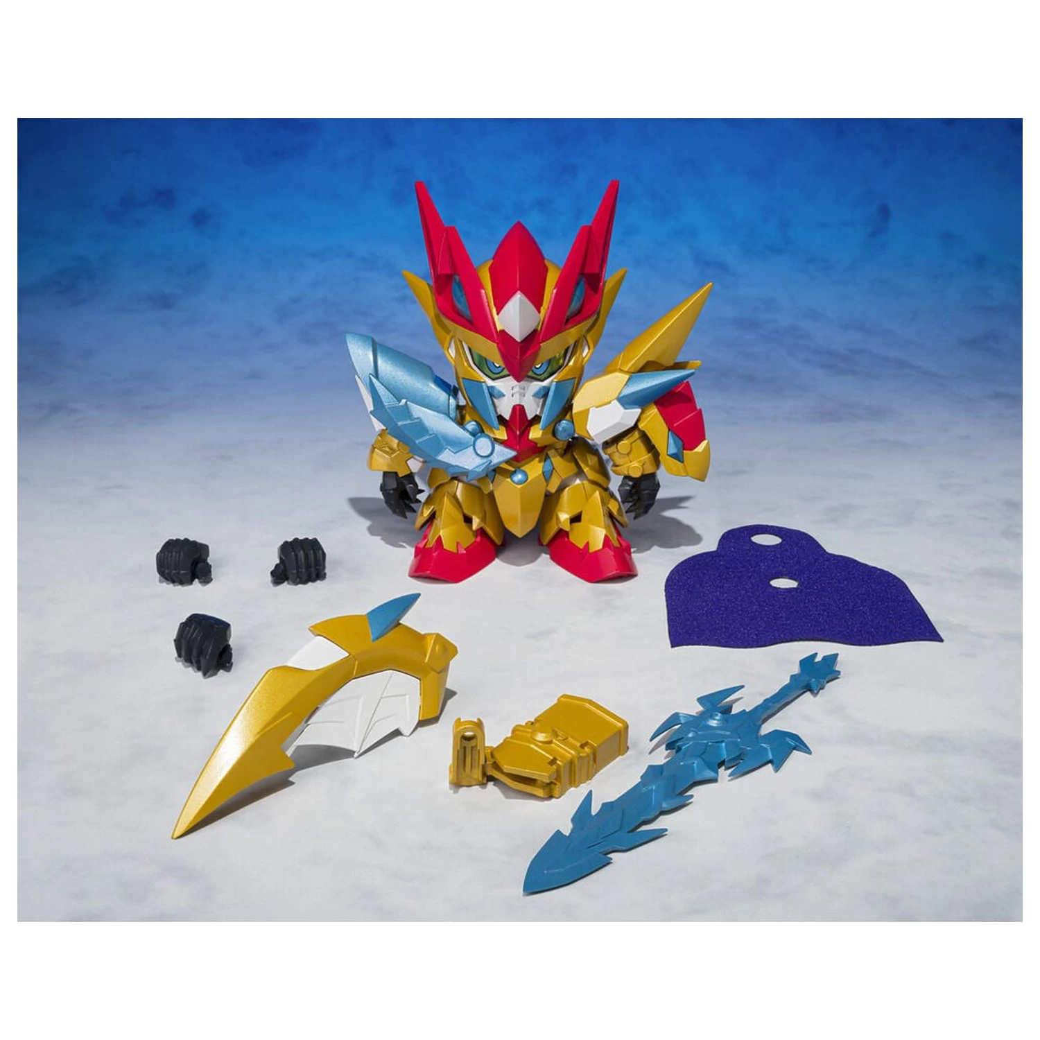Mobile Suit Gundam Ganso SD Gundam World Holy Dragon Knight Zero Gundam figura 8cm fotografija proizvoda